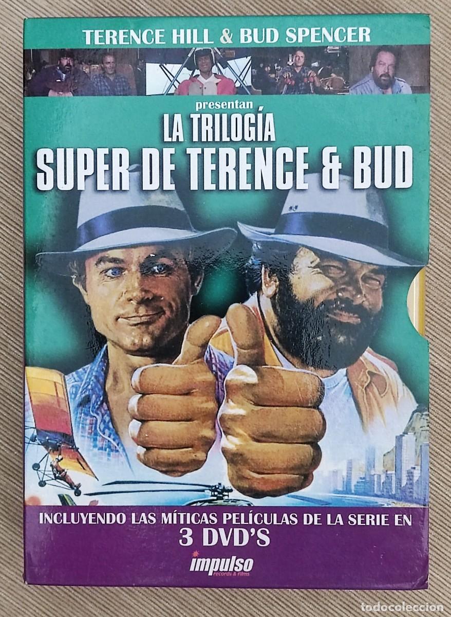 Cine: DVD La trilogia super de Terence y Bud: Dos super dos, Dos Supersuperesbirros, El Superpoderoso