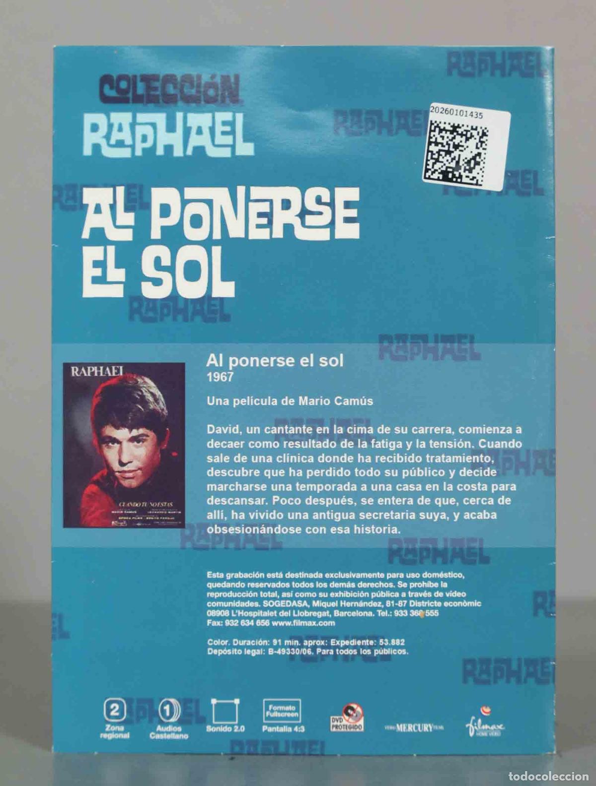Cine: DVD. AL PONERSE EL SOL. - Foto 2