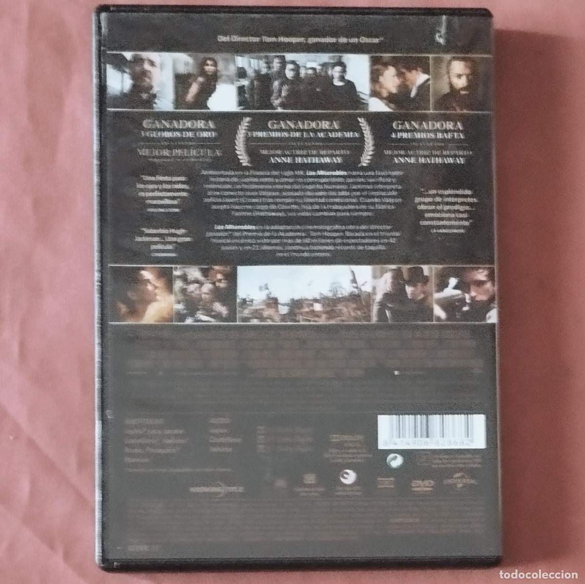 Cine: LOS MISERABLES - MUSICAL - DVD - Foto 2