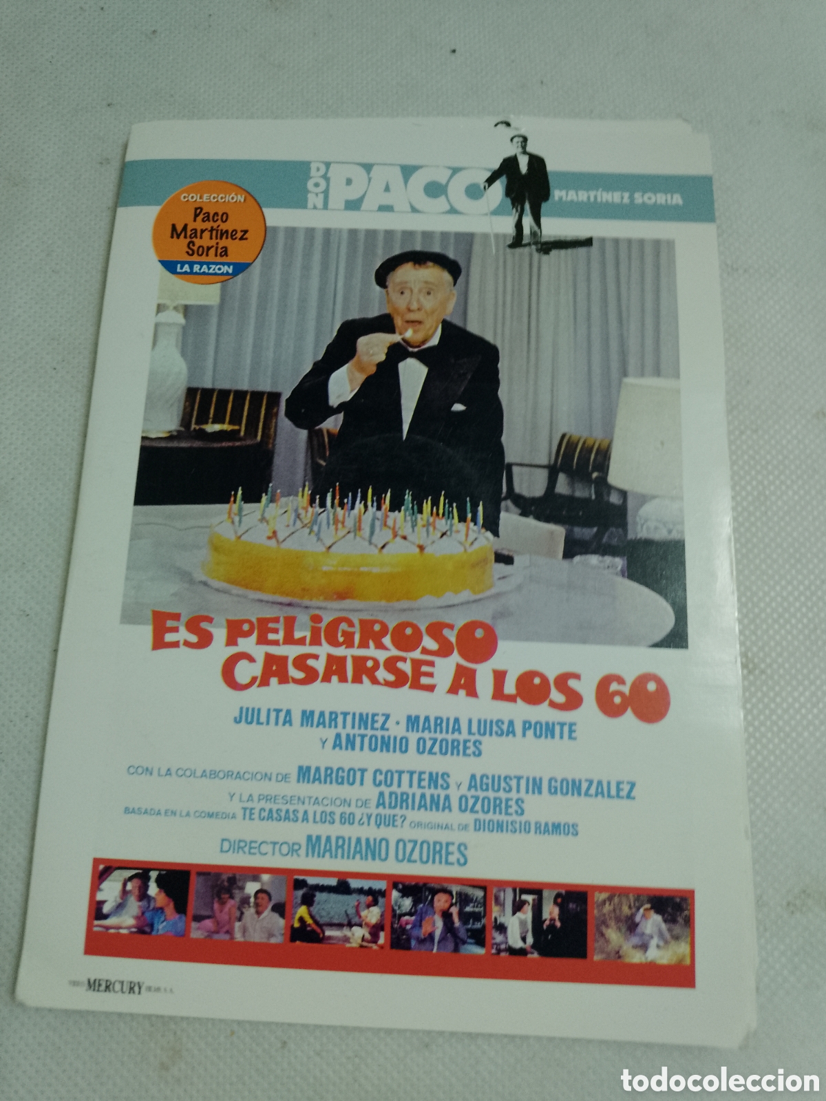 Cin&eacute;ma: ES PELIGROSO CASARSE A LOS 60 - PACO MARTINEZ SORIA - FUNDA CARTON