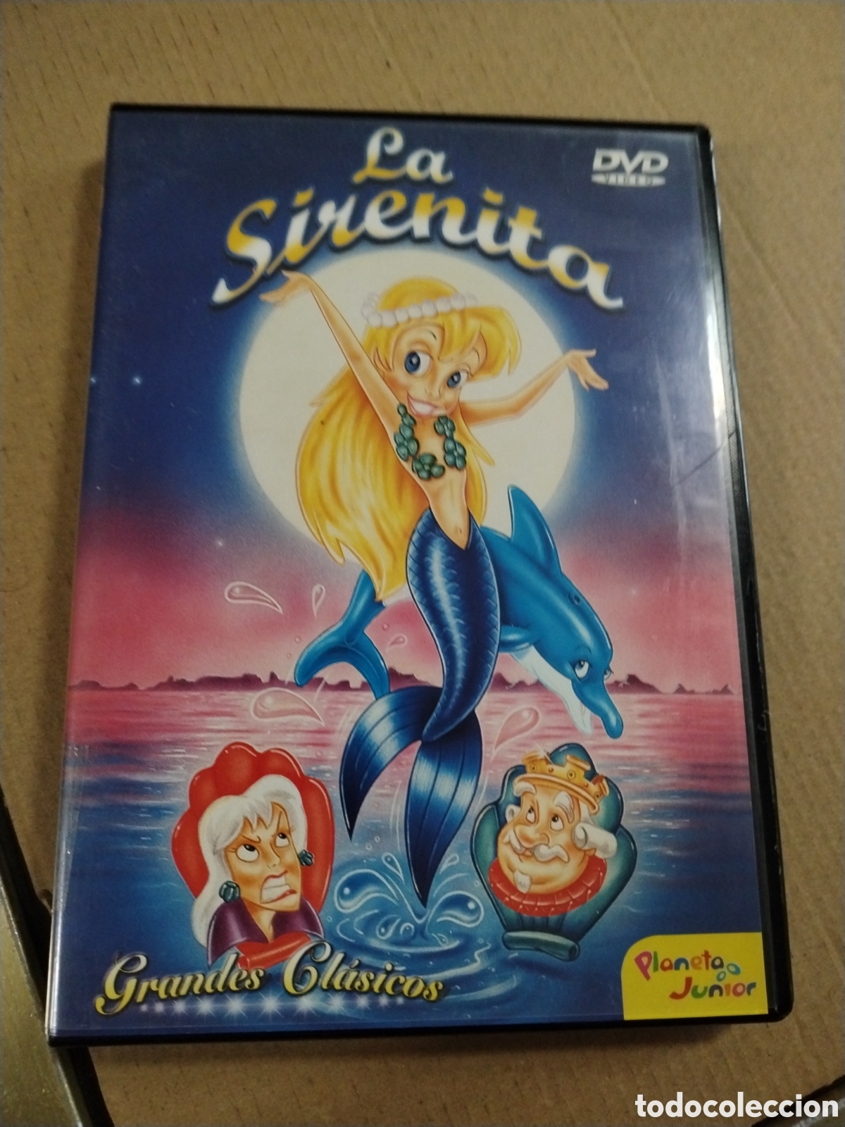 Cine: La Sirenita. PLANETA JUNIOR. DVD.
