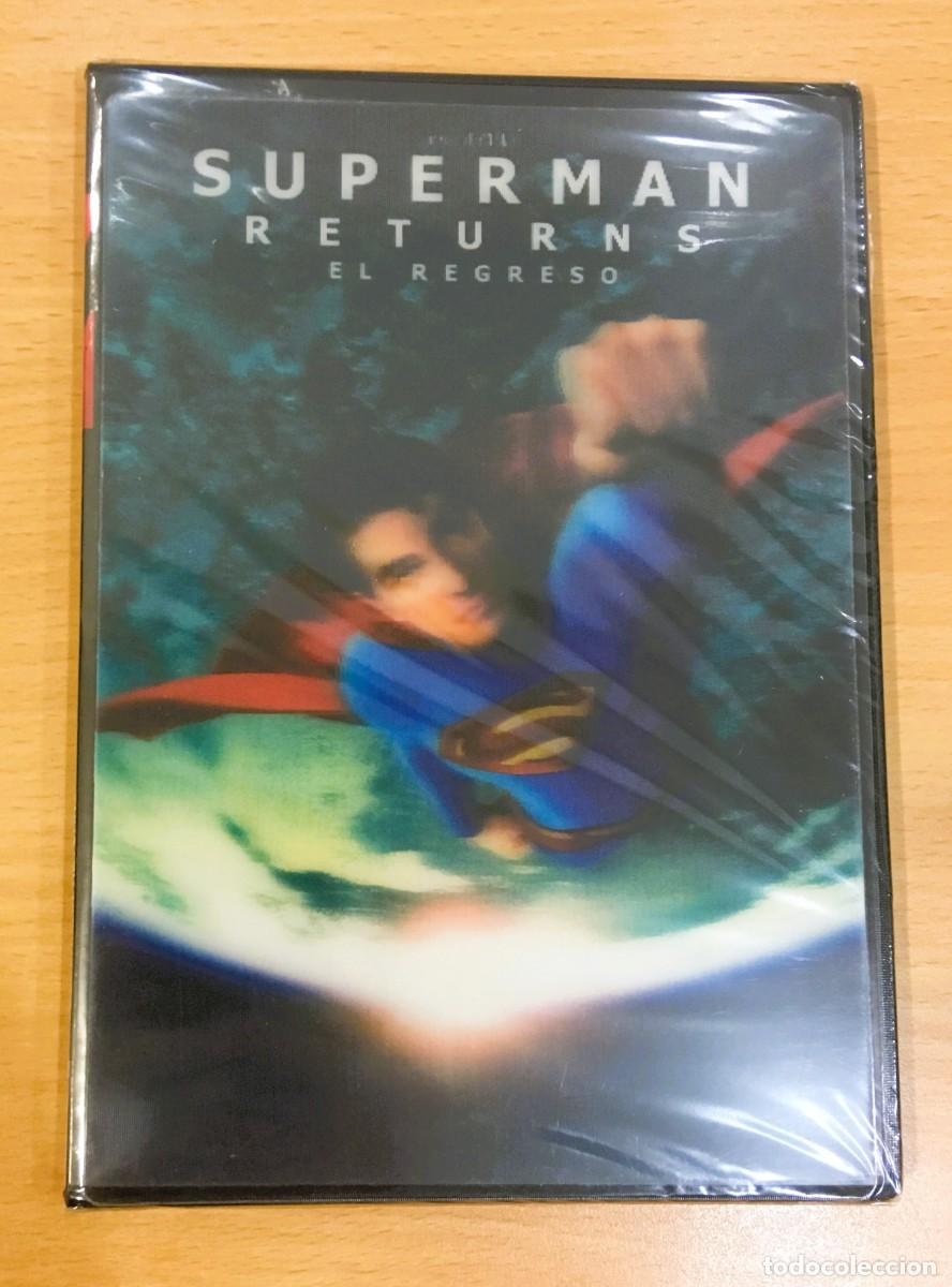 Cine: DVD CINE DE SUPERH&Eacute;ROES CON HOLOGRAMA EN PORTADA - SUPERMAN RETURNS / EL REGRESO (2006). PRECINTADO