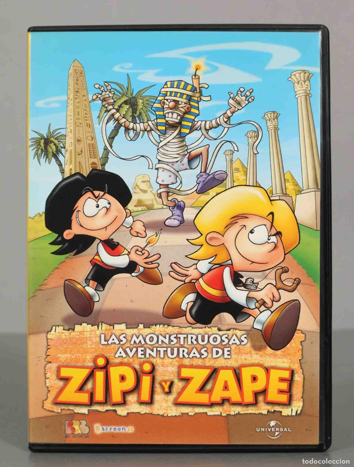 Cine: DVD. LAS MONSTRUOSAS AVENTURAS DE ZIPI Y ZAPE.
