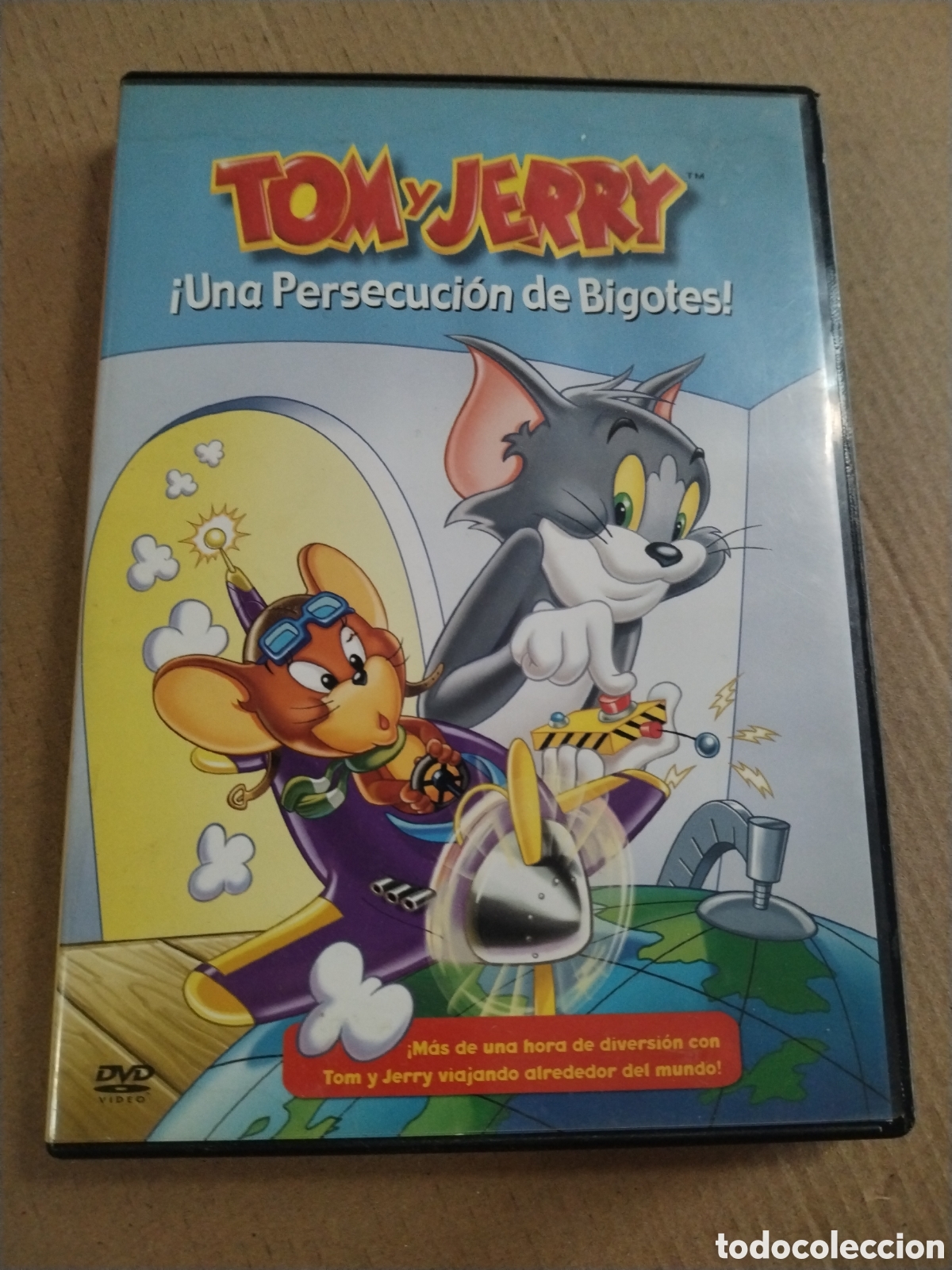 Cine: Tom y Jerry. Una persecuci&oacute;n de Bigotes. DVD.