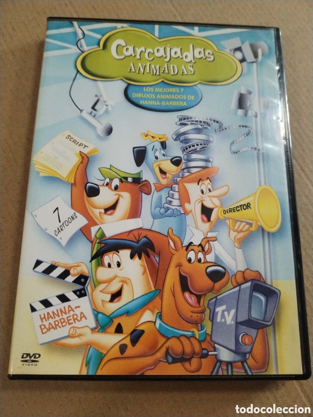 Cine: CARCAJADAS ANIMADAS LOS MEJORES 7 DIBUJOS DE HANNA BARBERA. DVD.