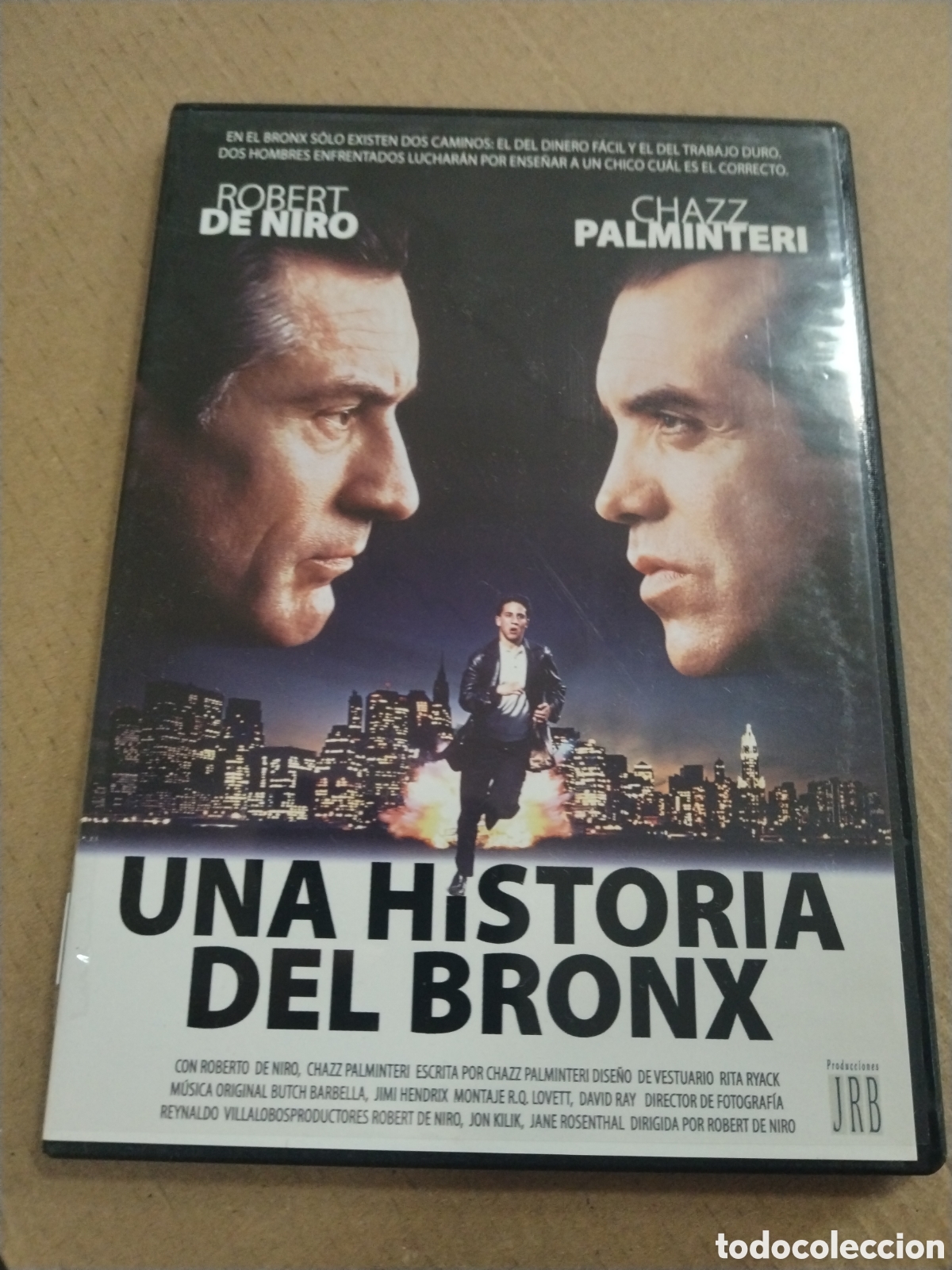 Cine: Una historia del Bronx. Robert de Niro. DVD.
