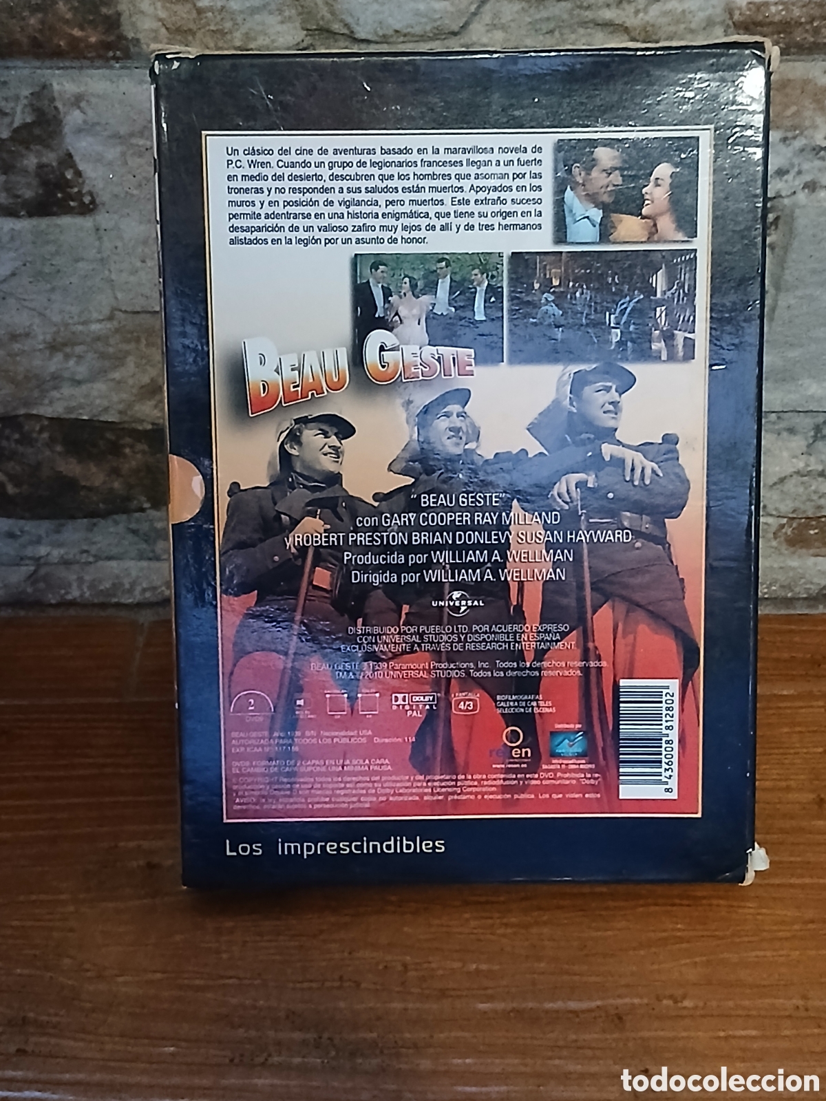 Cine: Dvd+Libreto Beau Geste -Gary Cooper- - Foto 4
