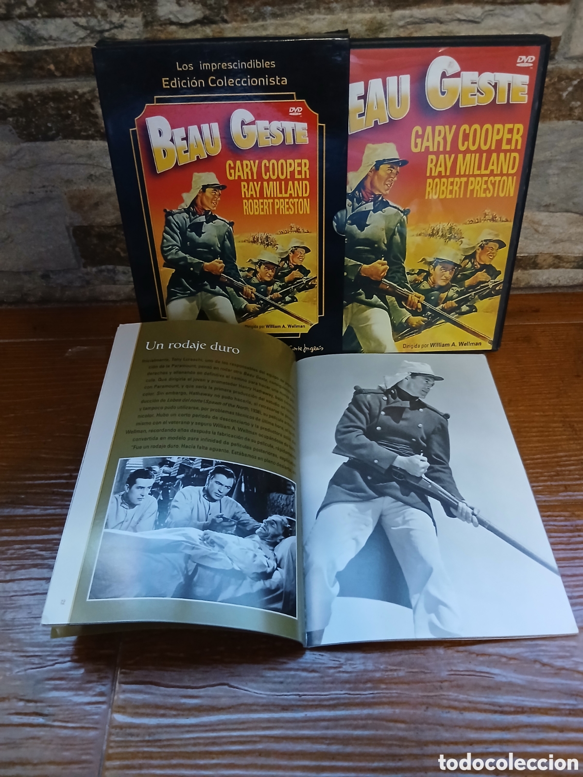 Cine: Dvd+Libreto Beau Geste -Gary Cooper- - Foto 1