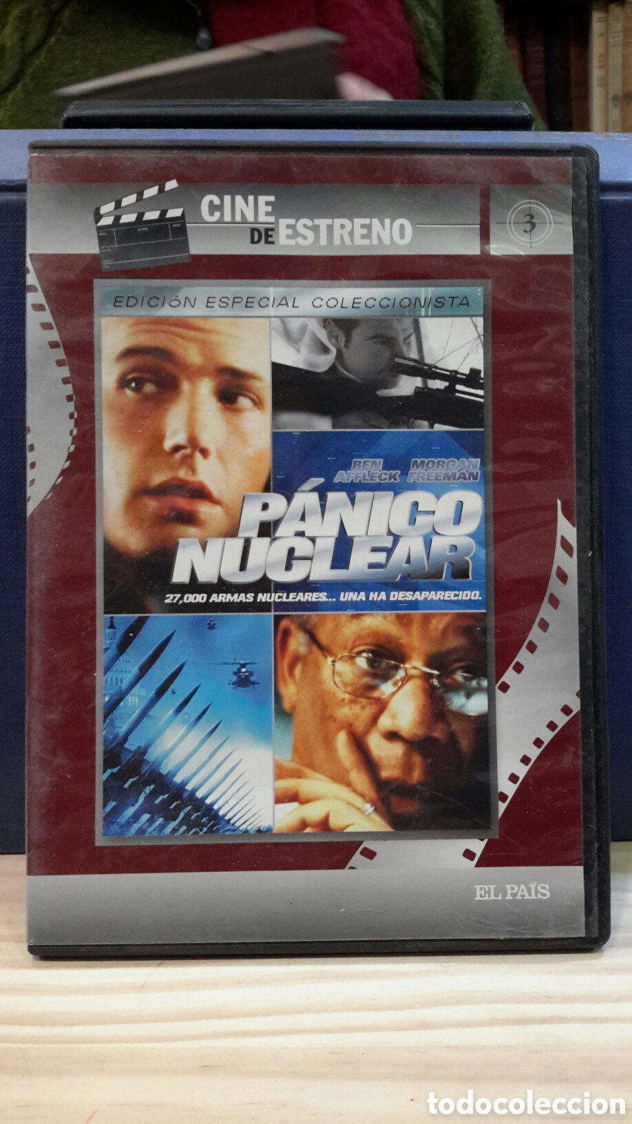 Cine: DVD P&aacute;nico Nuclear (Affleck y Freeman) - Foto 1