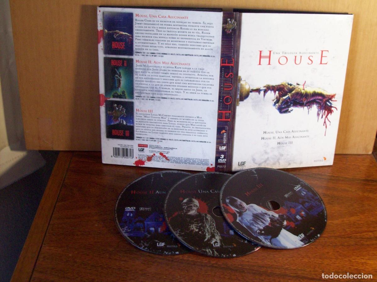 Cinema: HOUSE (UNA TRILOGIA ALUCINANTE) - TRIPLE TRILOGIA DVDS COMO NUEVOS