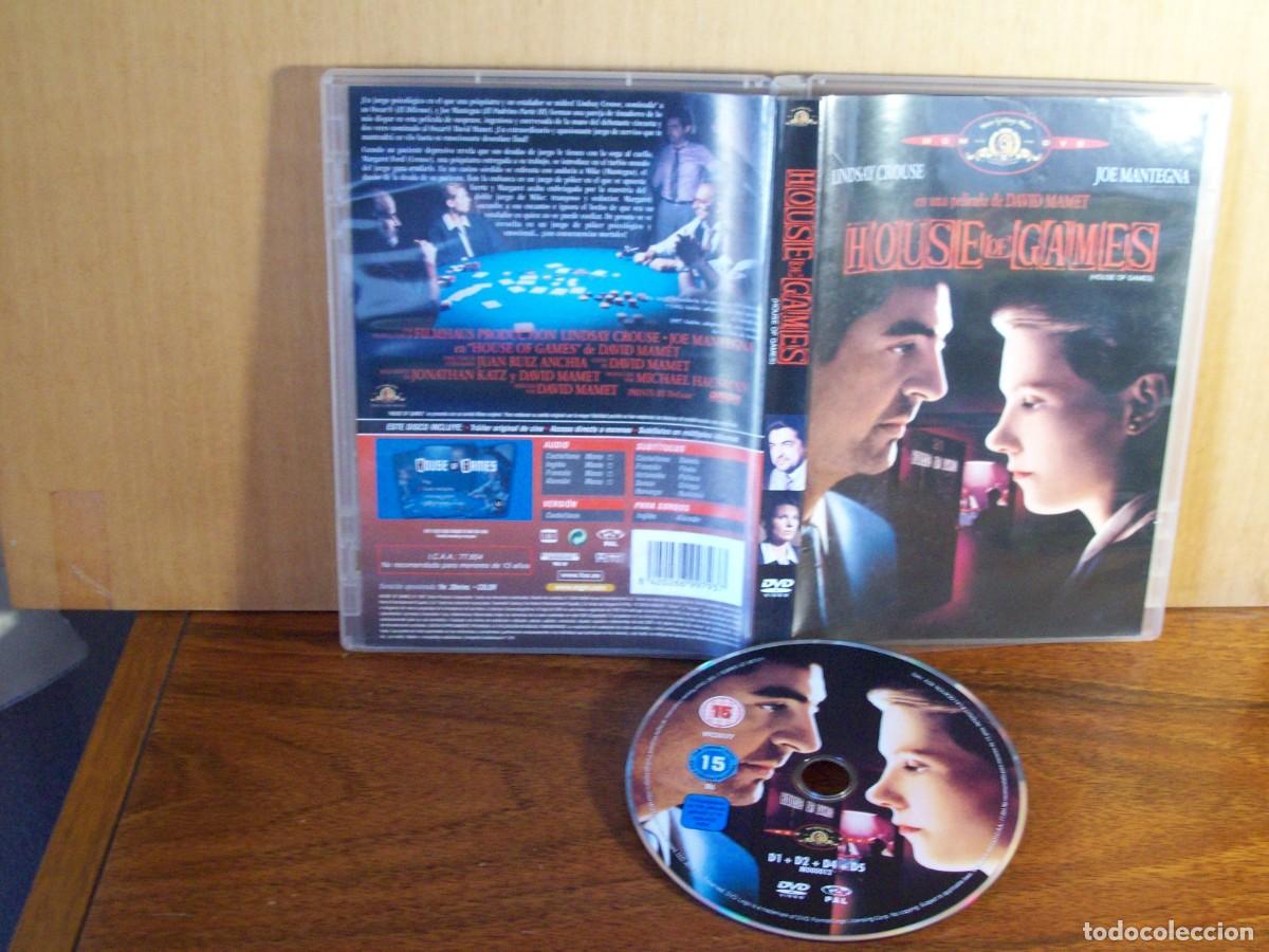 Cine: HOUSE OF GAMES - LINDSAY CROUSE - JOE MANTEGNA - DVD