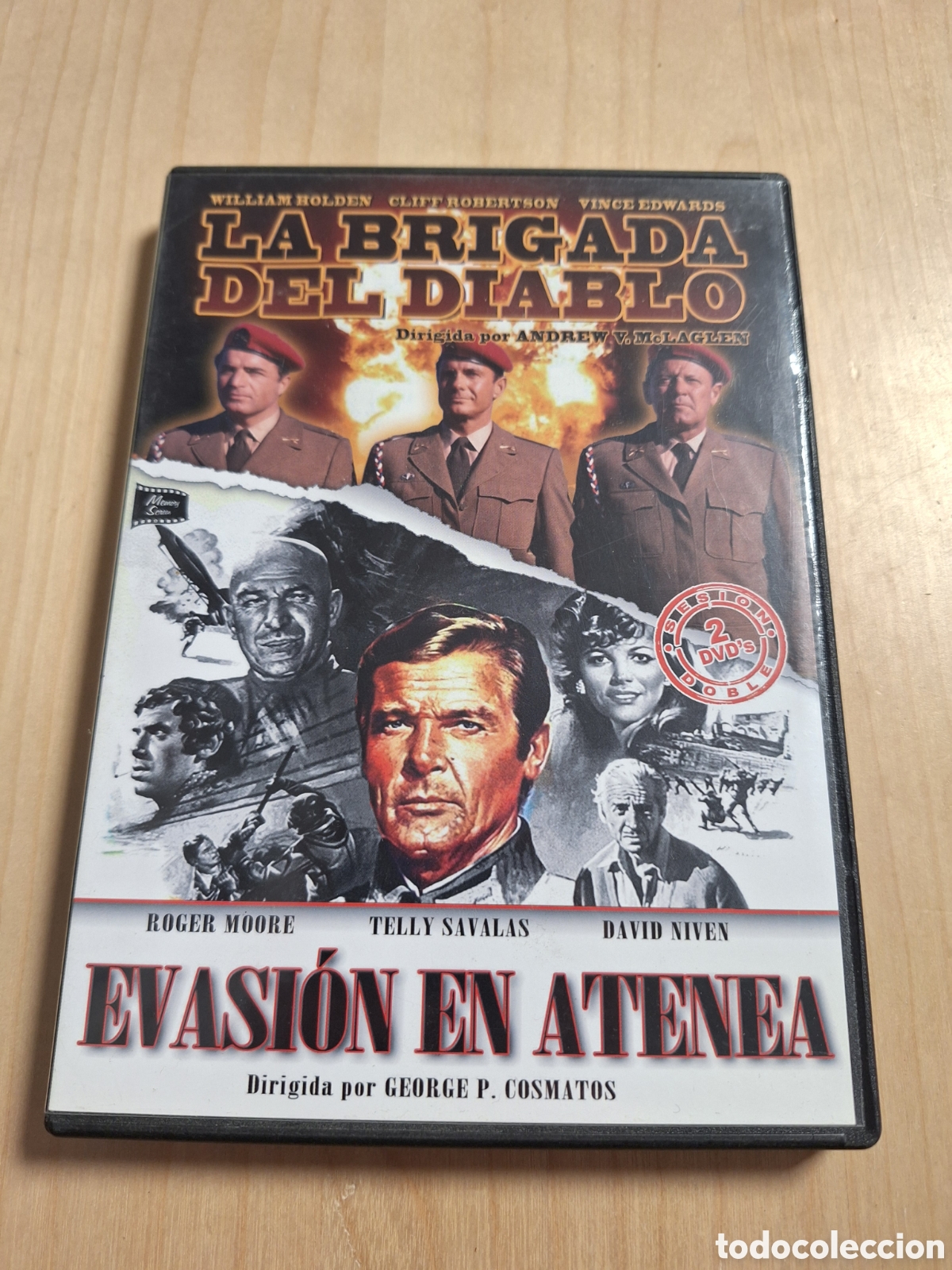 Cin&eacute;ma: RD83 pack la brigada del diablo / evasion en atenea DVD SEGUNDAMANO