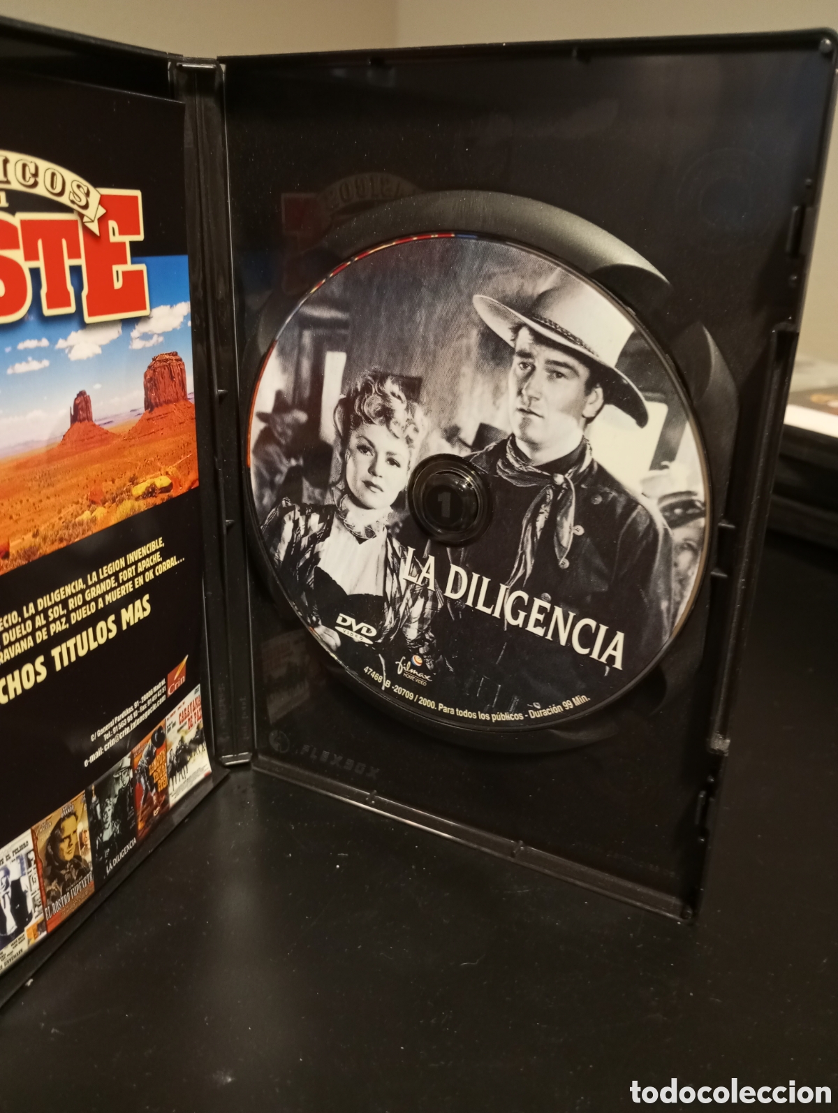 Cine: DVD La diligencia - John Ford, John Wayne - Foto 3