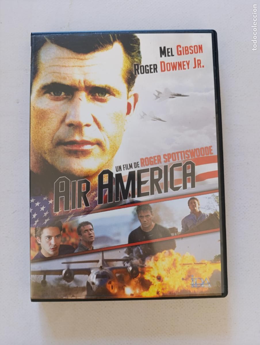 Cinema: DVD AIR AMERICA - MEL GIBSON, ROGER DOWNEY JR. (4Z)