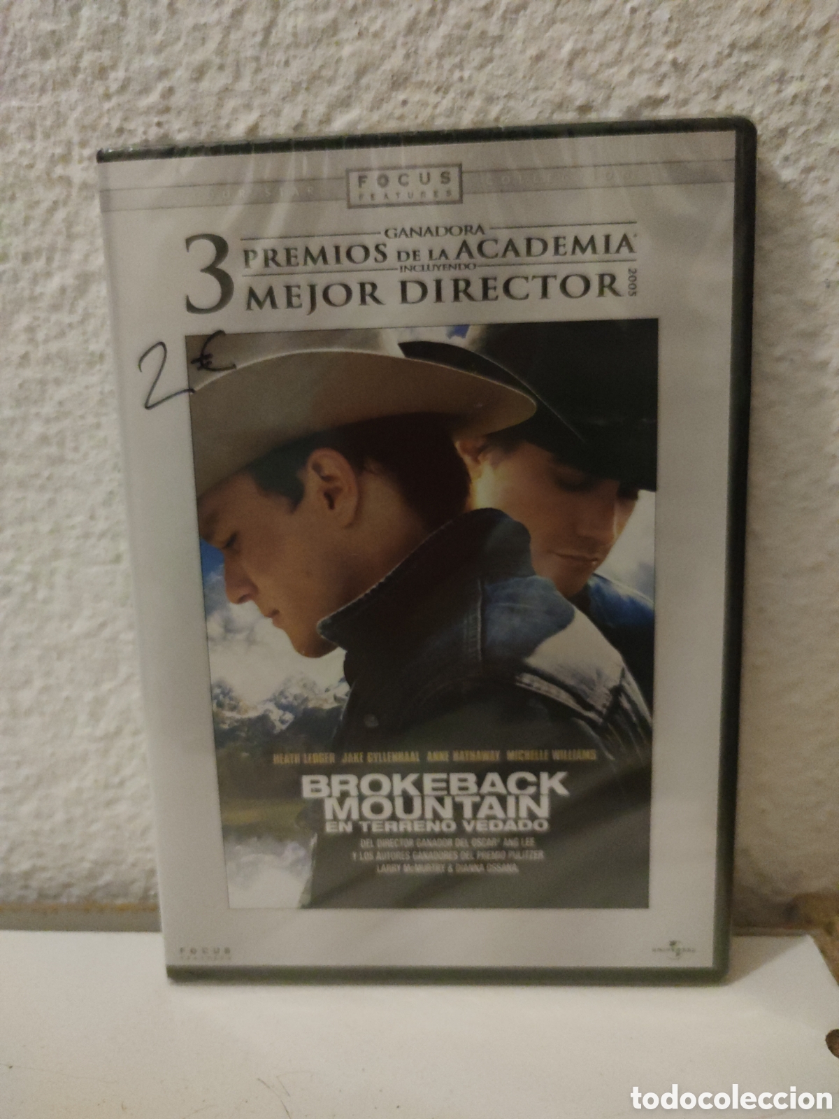 Cine: Dvd - Brokeback Mountain (En terreno vedado) - 2005 - Ang Lee - Caja fina, precintado