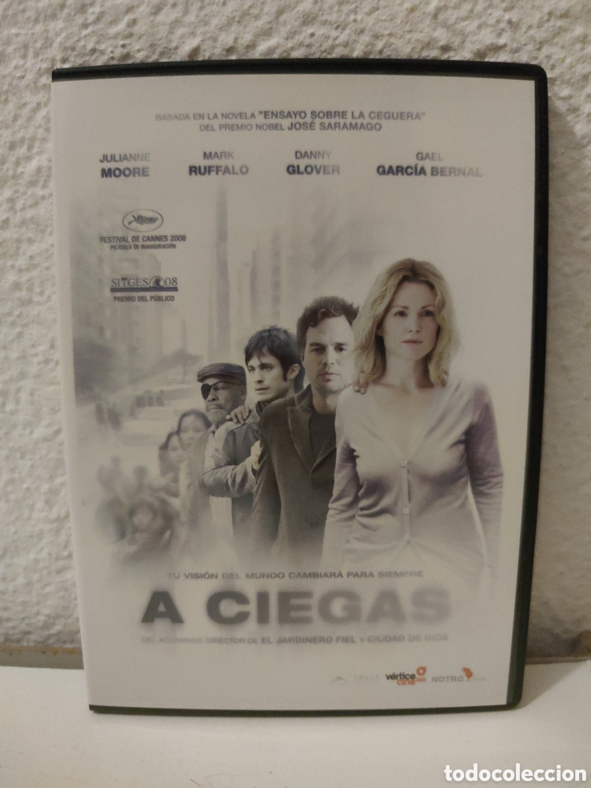 Cine: Dvd - A ciegas - Ensaio sobre a Cegueira - 2008 - Fernando Meirelles, Moore, Ruffalo - Caja fina