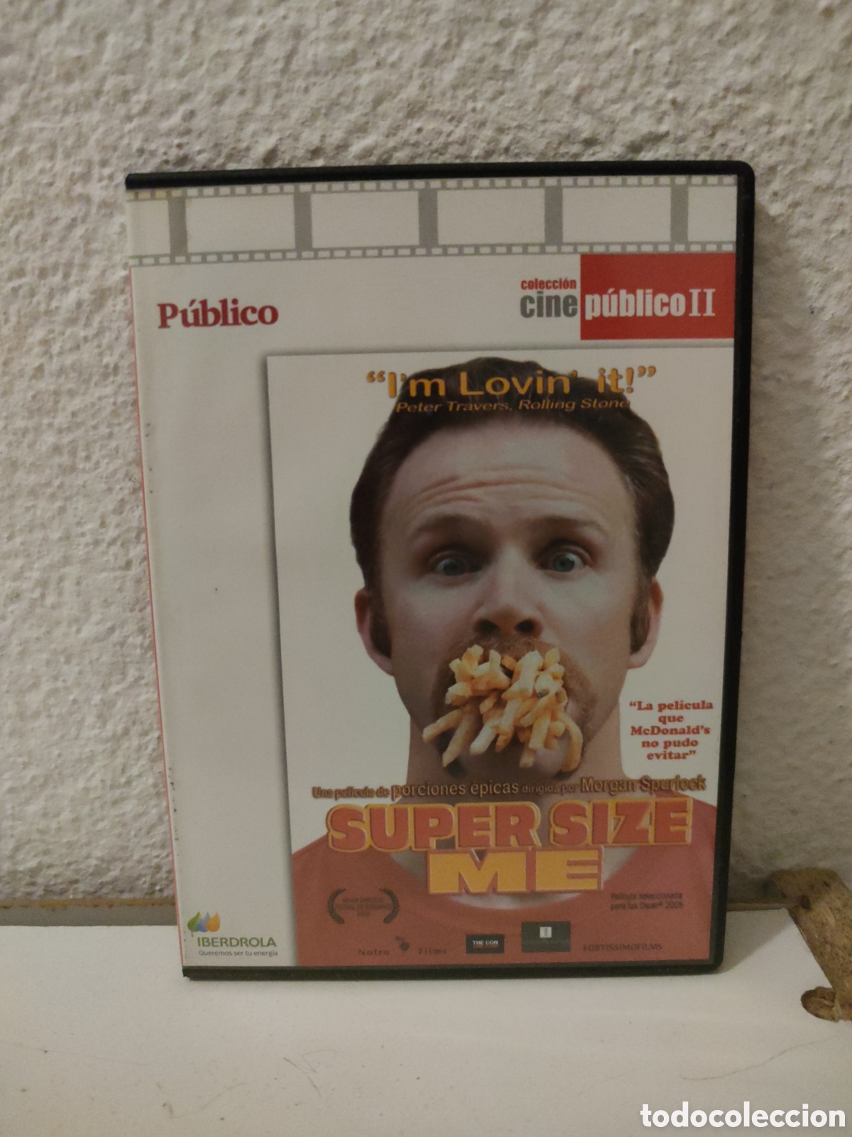 Cine: Dvd - Super Size Me - 2004 - Morgan Spurlock - Documental | S&aacute;tira. Cocina. Salud - Caja fina