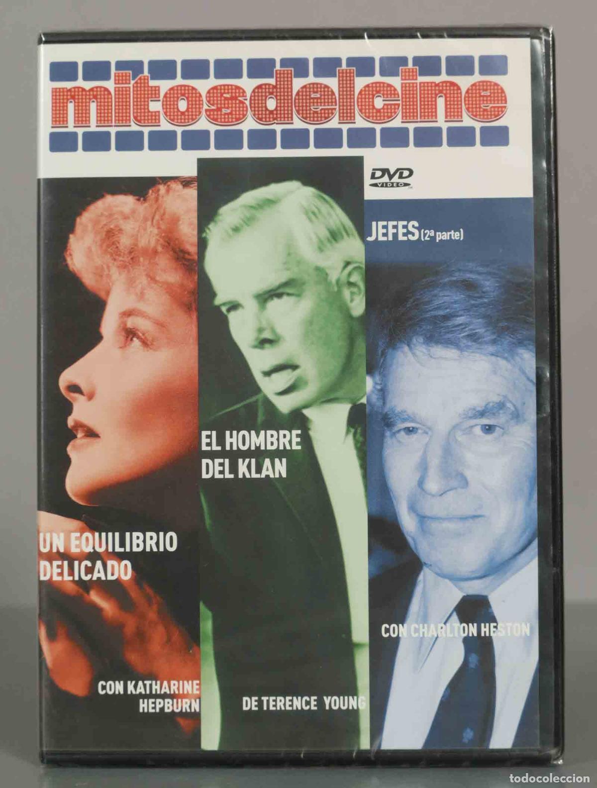 Cinema: DVD. UN EQUILIBRIO DELICADO. EL HOMBRE DEL KLAN. JEFES. PRECINTADO