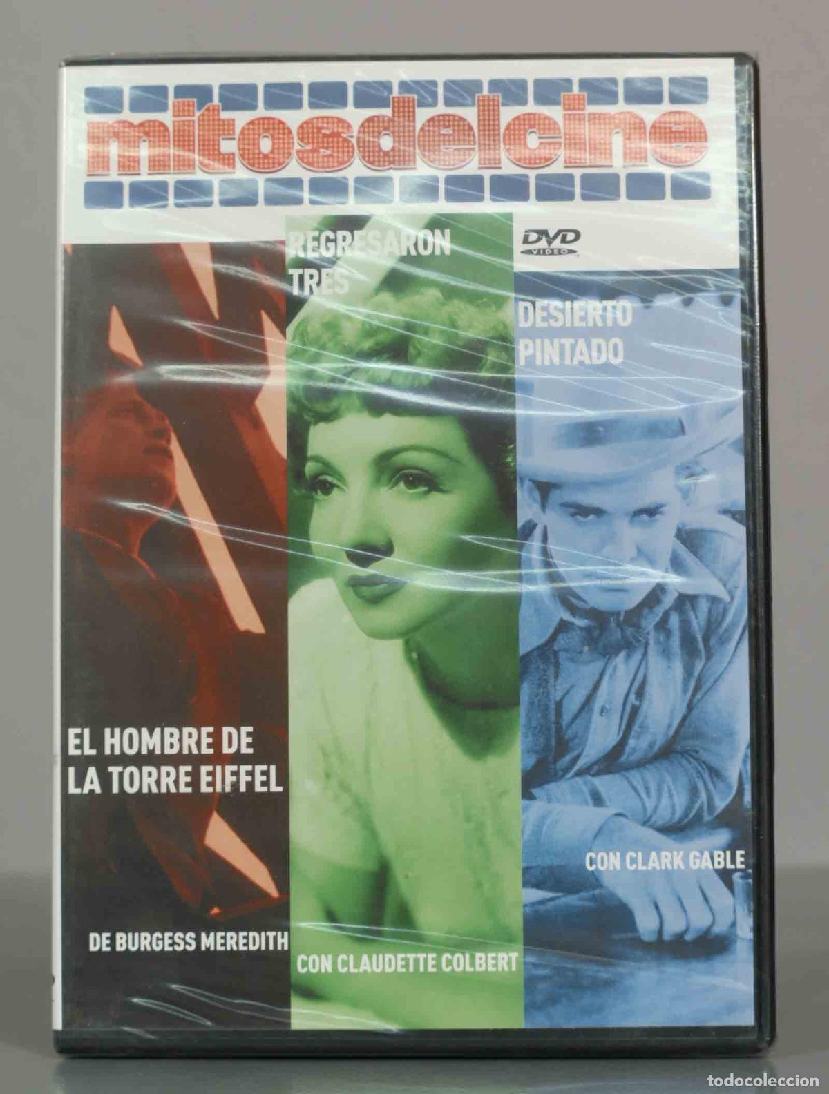 Cinema: DVD. El hombre de la Torre Eiffel. Regresaron tres. Desierto Pintado. PRECINTADO