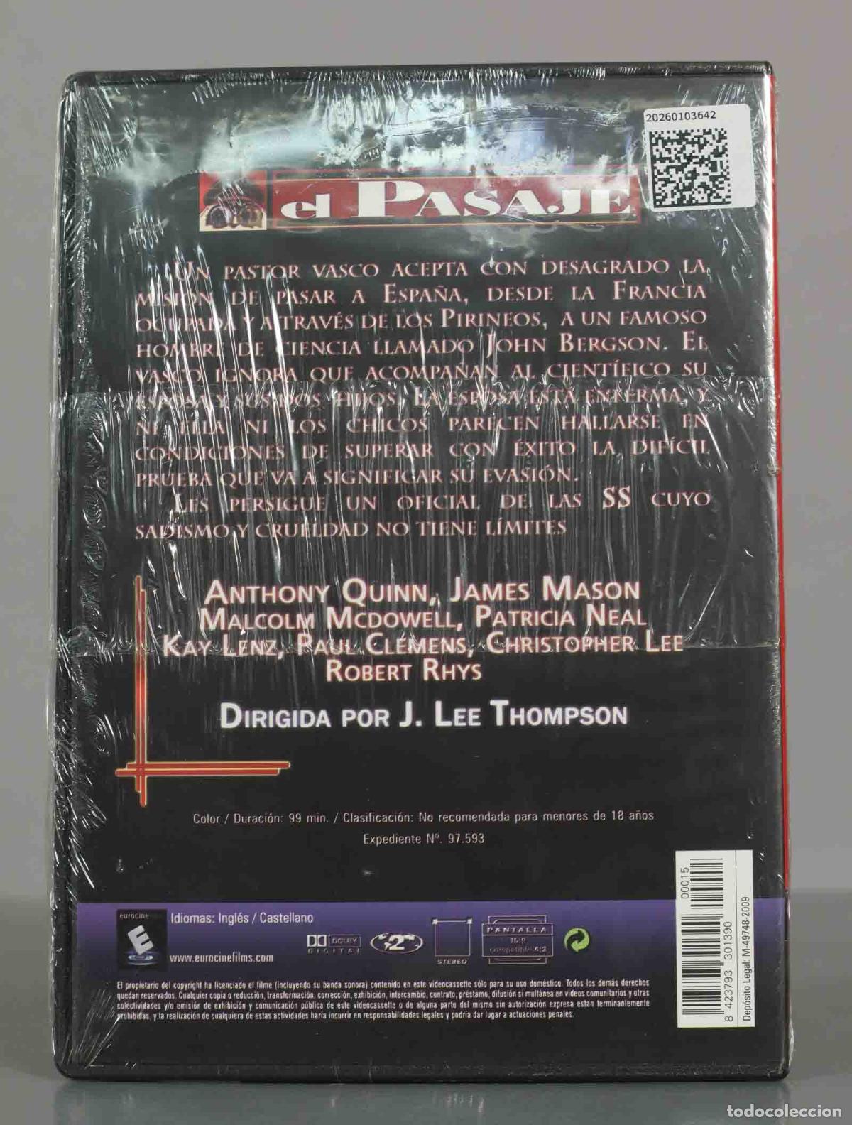 Cine: DVD. EL PASAJE. PRECINTADO - Foto 2