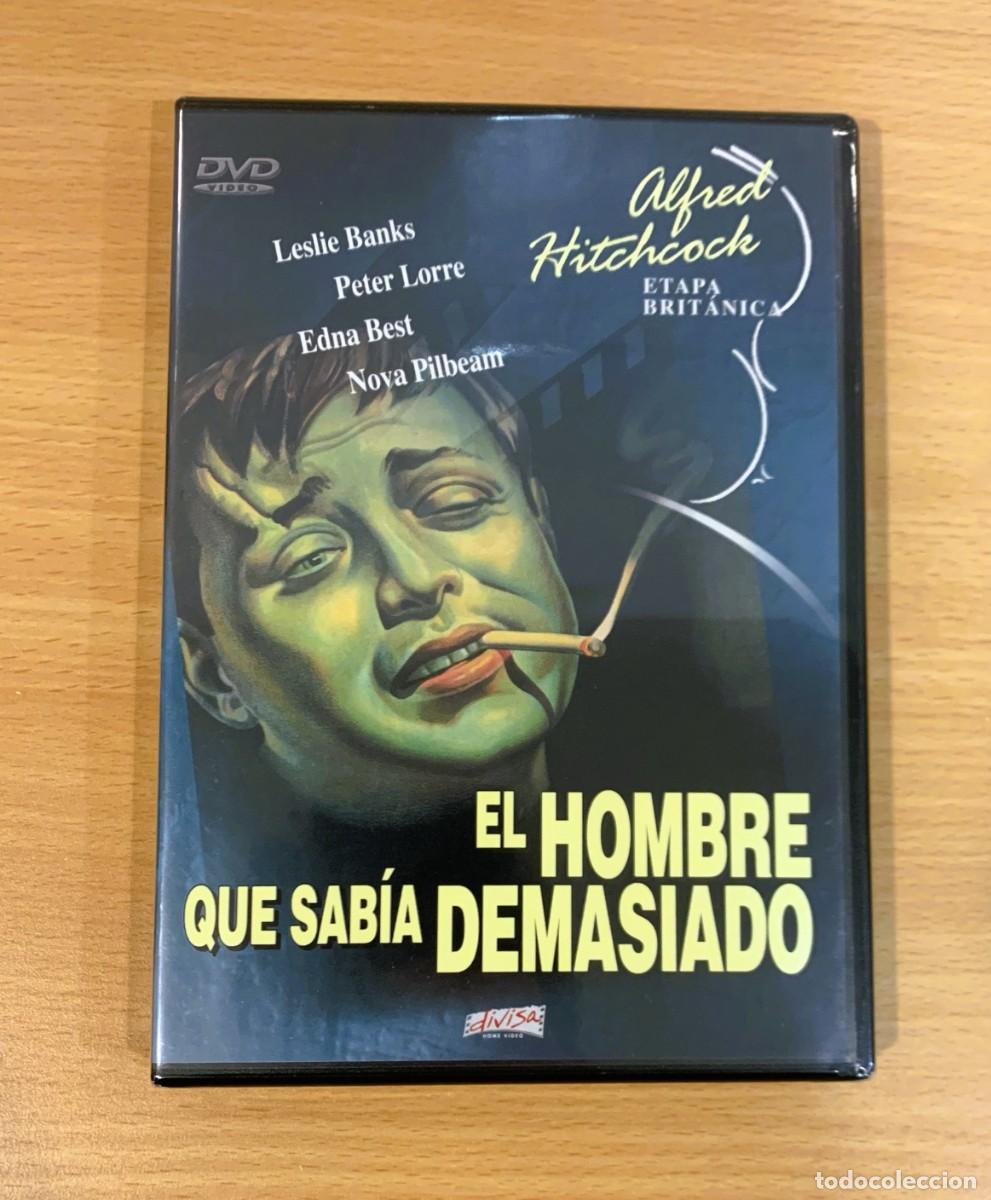 Cine: DVD CINE CL&Aacute;SICO ETAPA BRIT&Aacute;NICA DE HITCHCOCK - EL HOMBRE QUE SAB&Iacute;A DEMASIADO (1934). PRECINTADO