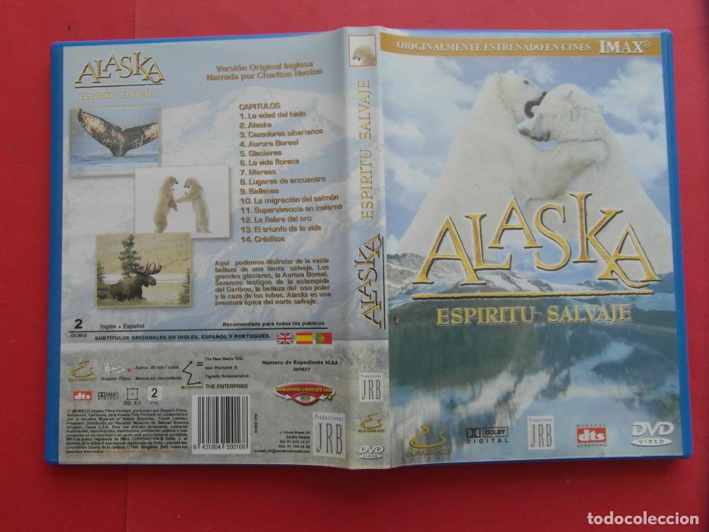 Cine: DVD - ALASKA ESPIRITU SALVAJE - DOCUMENTAL - IMAX