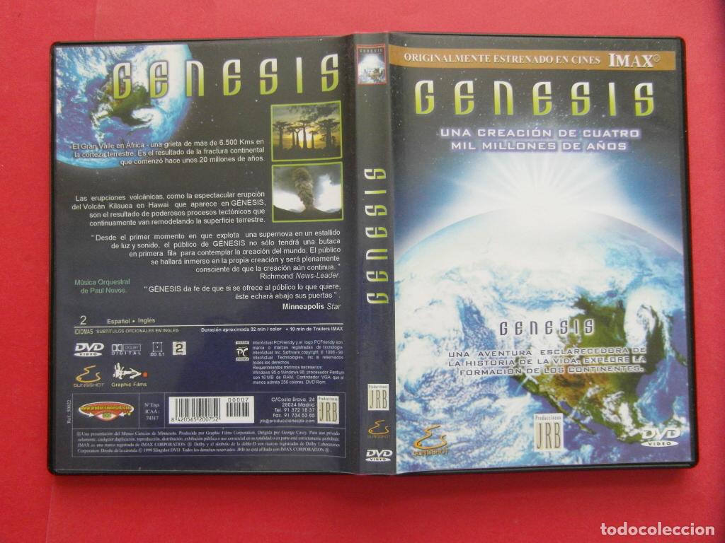 Cine: DVD - GENESIS - DOCUMENTAL - IMAX - Foto 1