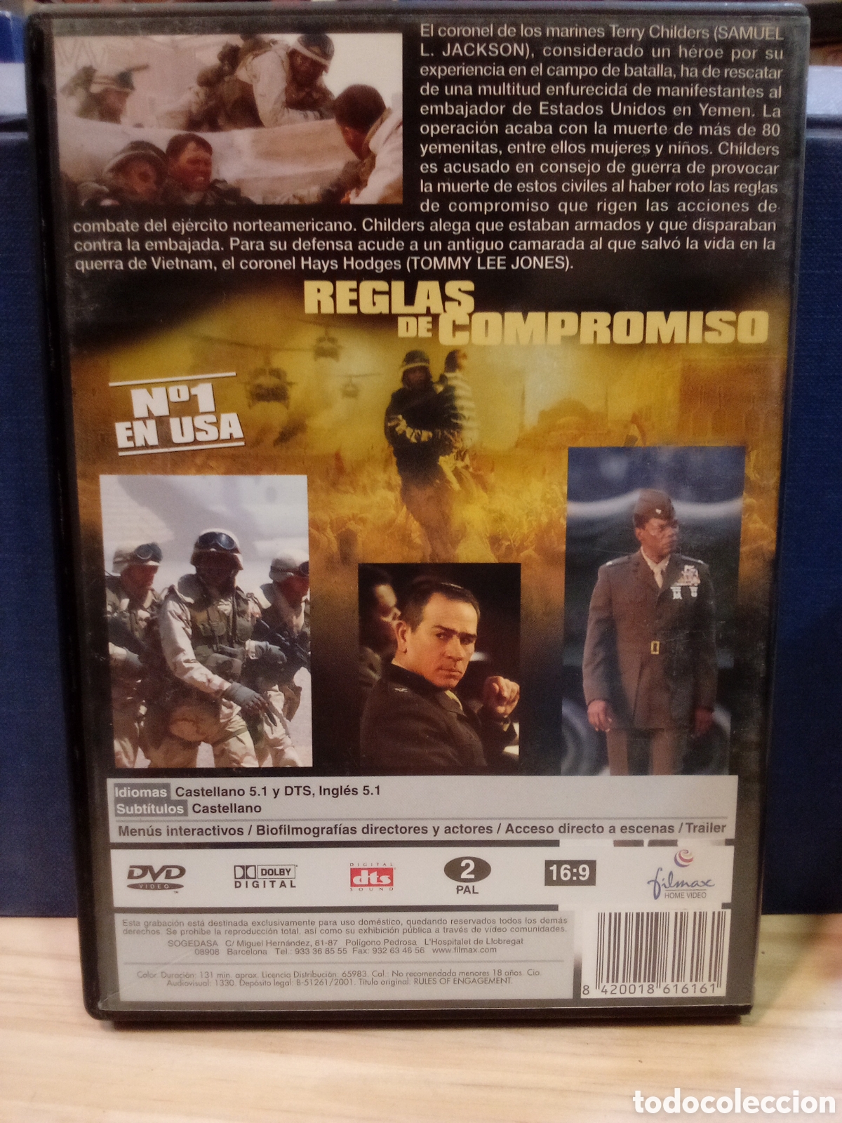 Cine: DVD Reglas de compromiso - Foto 2