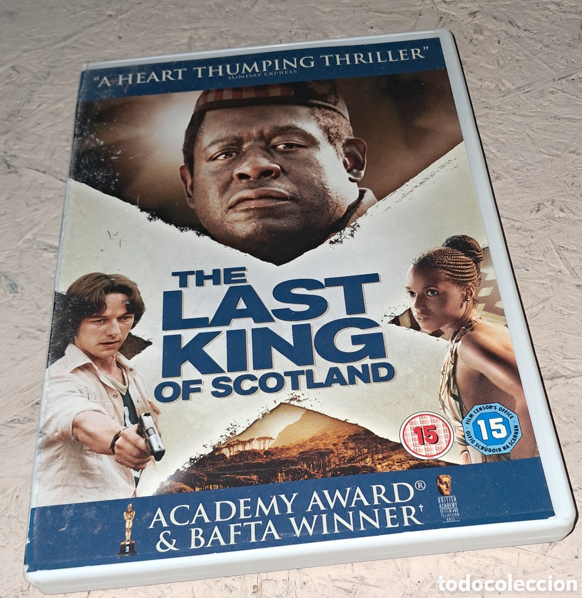 Cinema: DVD EL &Uacute;LTIMO REY DE ESCOCIA, INGL&Eacute;S, THE LAST KING OF SCOTLAND