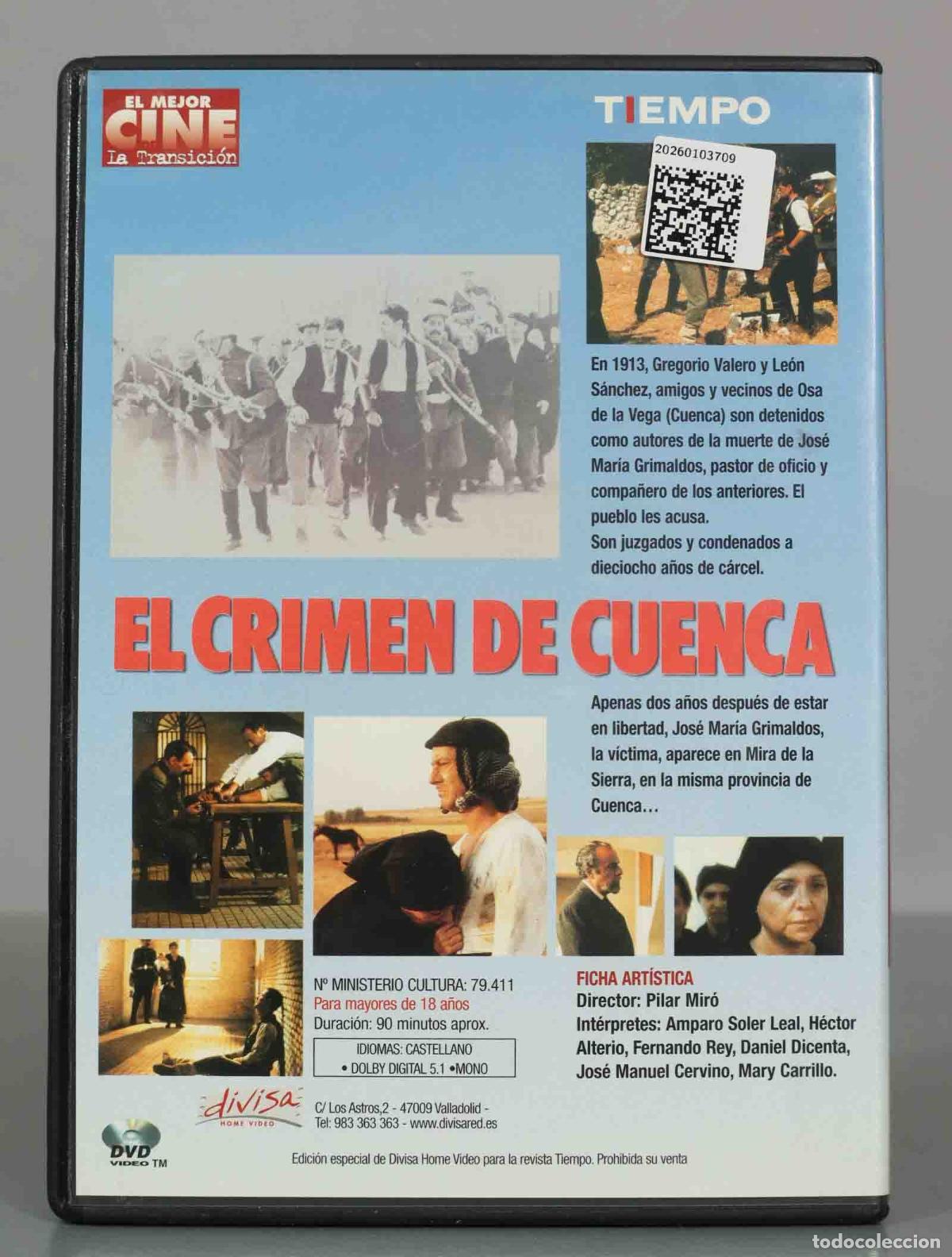 Cine: DVD. EL CRIMEN DE CUENCA. - Foto 2