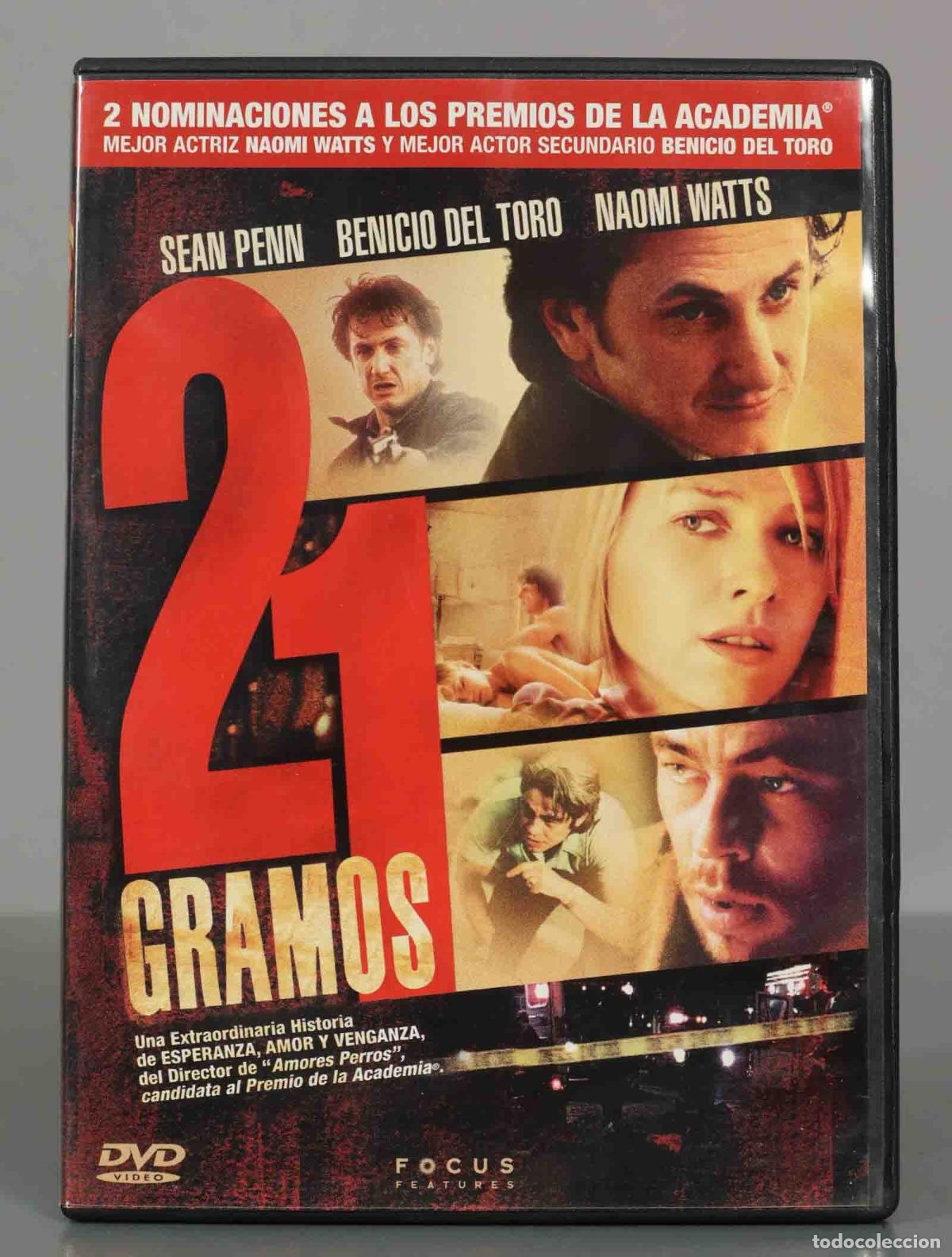 Cinema: DVD. 21 gramos. SEAN PENN.
