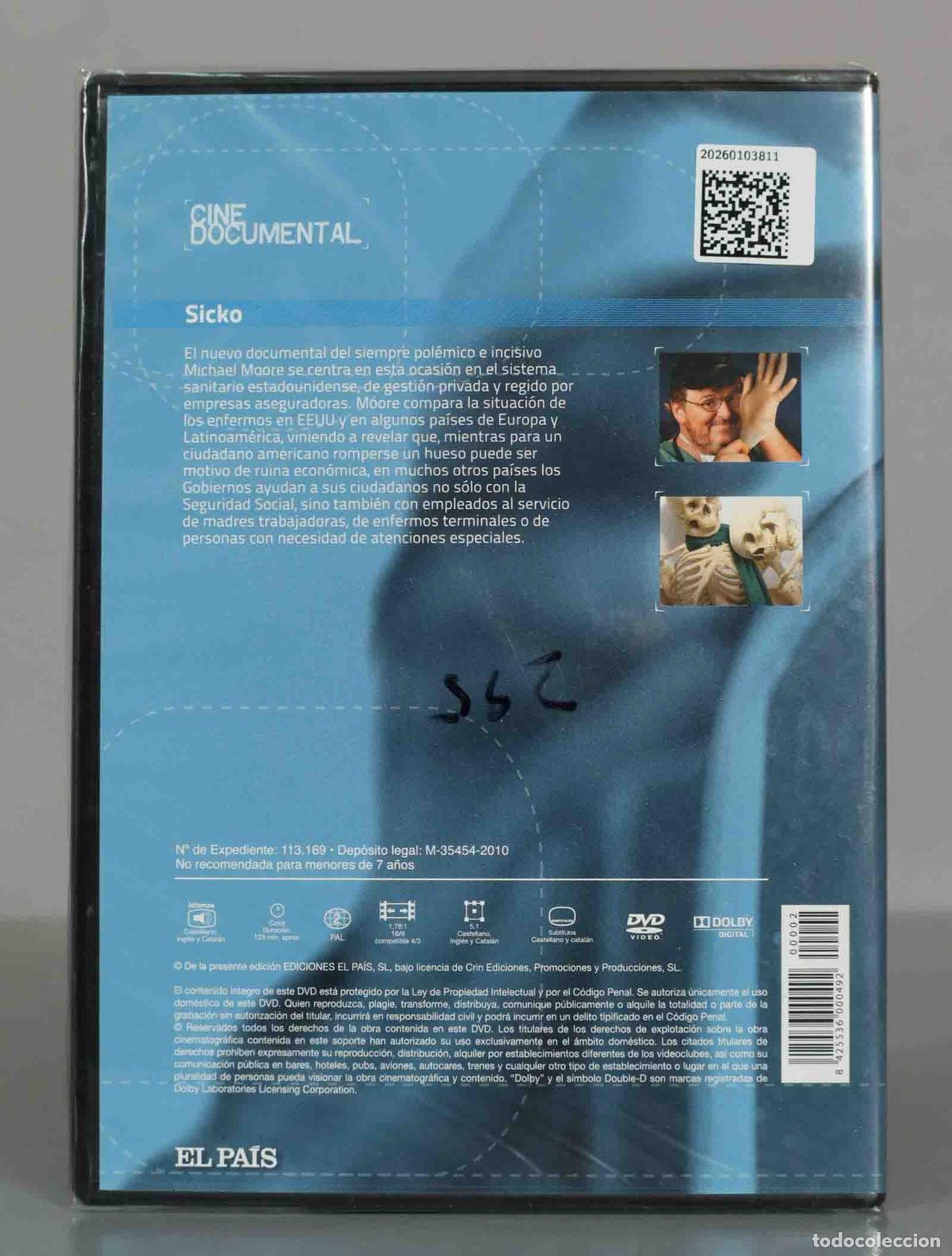Cine: DVD. Sicko. PRECINTADO - Foto 2