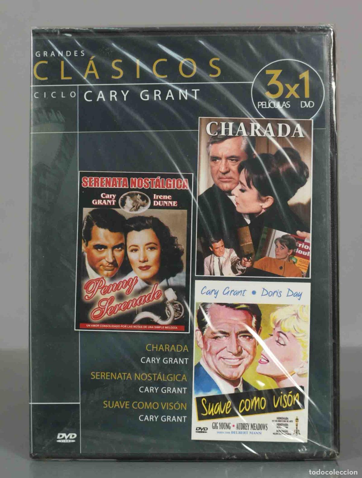 Cinema: DVD. CHARADA. SERENATA NOST&Aacute;LGICA. SUAVE COMO VIS&Oacute;N. PRECINTADO