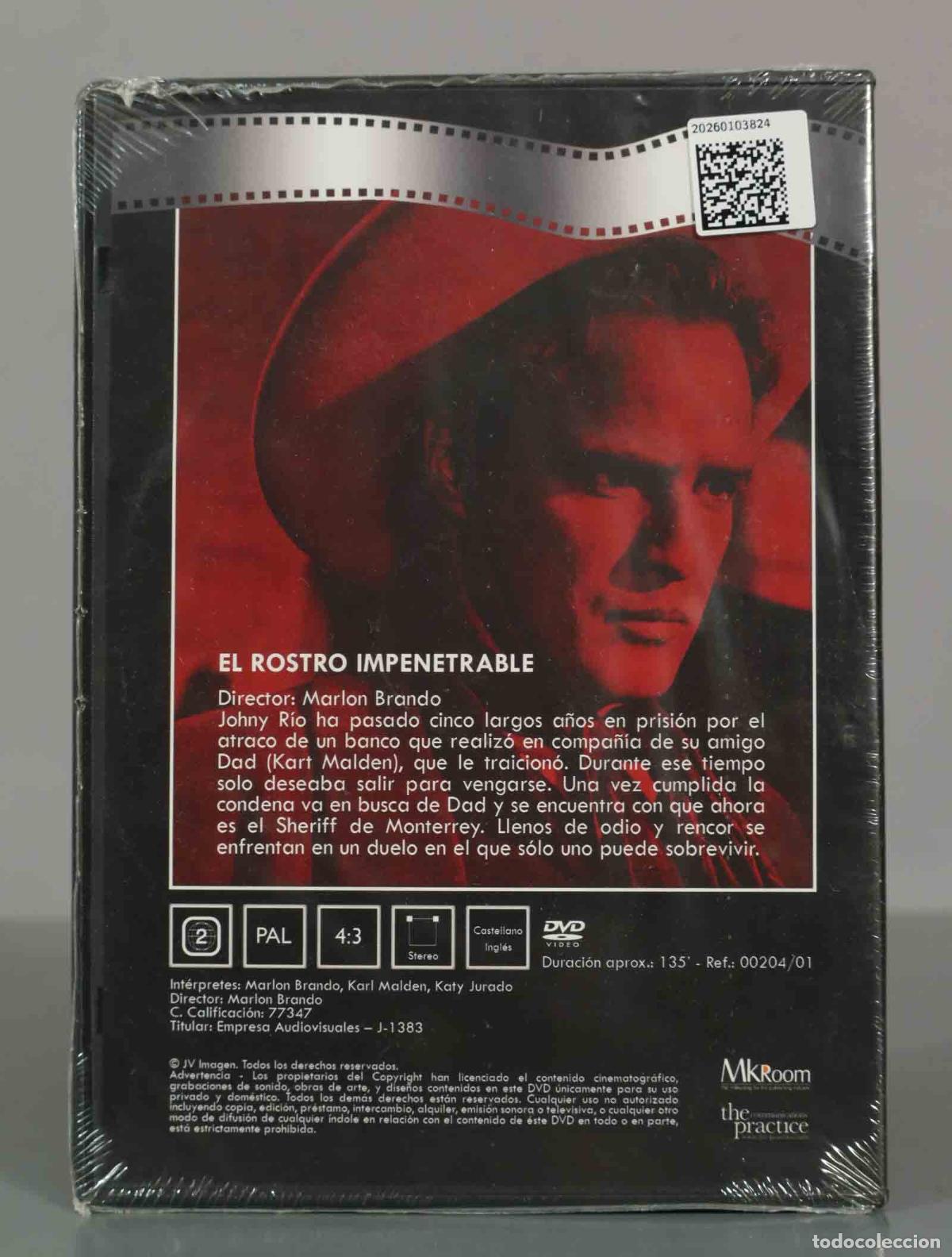 Cine: DVD. EL ROSTRO IMPENETRABLE. PRECINTADO - Foto 2