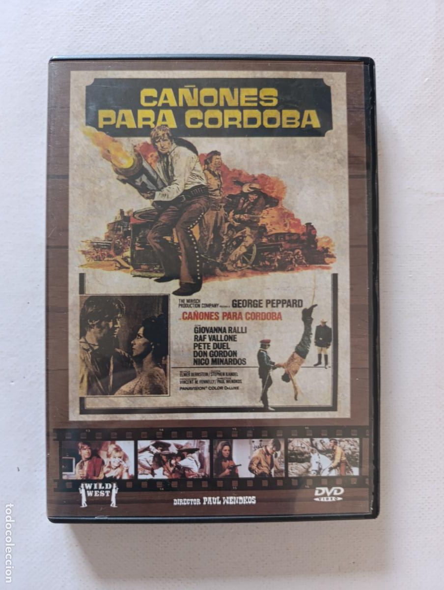 Cine: DVD CA&Ntilde;ONES PARA CORDOBA (5M)