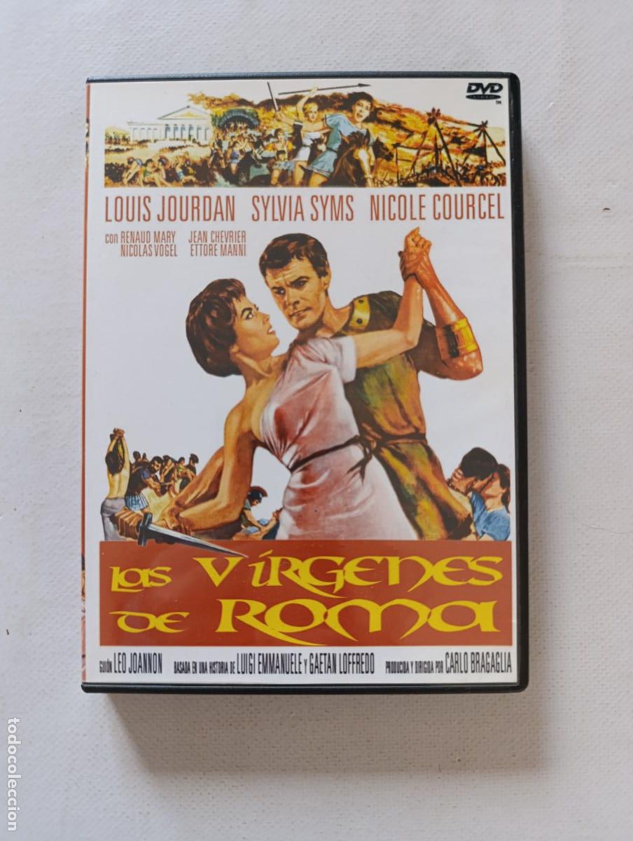 Cine: DVD LAS VIRGENES DE ROMA - LOUIS JOURDAN (5Nw)