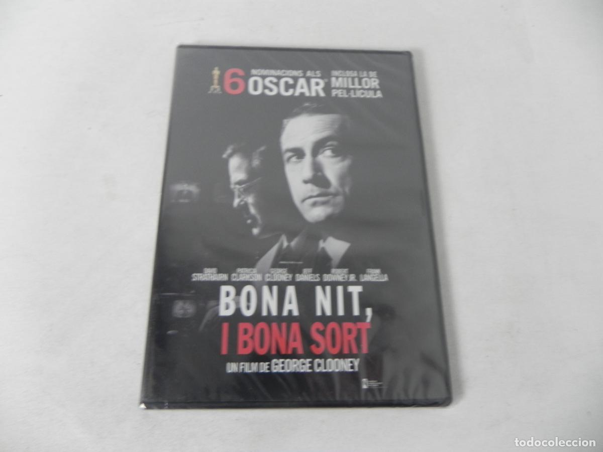 Cine: DVD (CAJA SLIM) BONA NIT, I BONA SORT (GEORGE CLOONEY) INGLES/ CATAL&Aacute;N / ESPA&Ntilde;OL - PRECINTADO (2010)