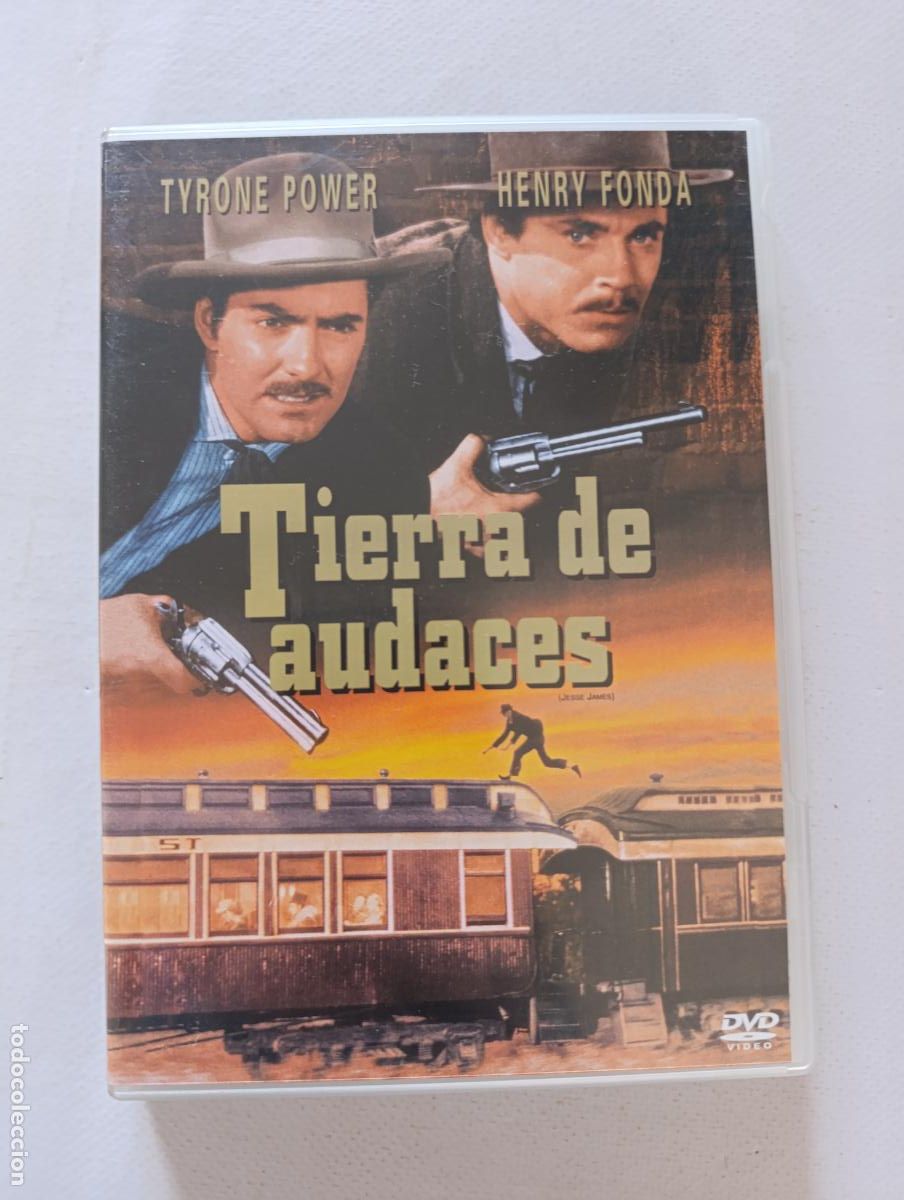 Cine: DVD TIERRA DE AUDACES - TYRONE POWER, HENRY FONDA (5&Ntilde;)