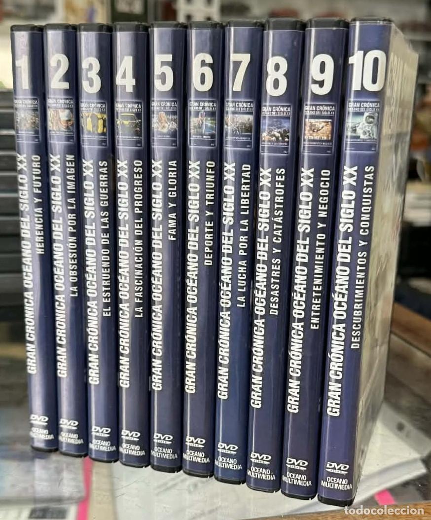 Cinema: GRAN CR&Oacute;NICA OC&Eacute;ANO DEL SIGLO XX (10 DVDs) DVD-8981
