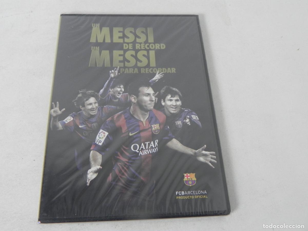 Cine: DVD (CAJA SLIM) UN MESSI DE RECORD UN MESSI PARA RECORDAR) FC BARCELONA-2014 (PRECINTADA)