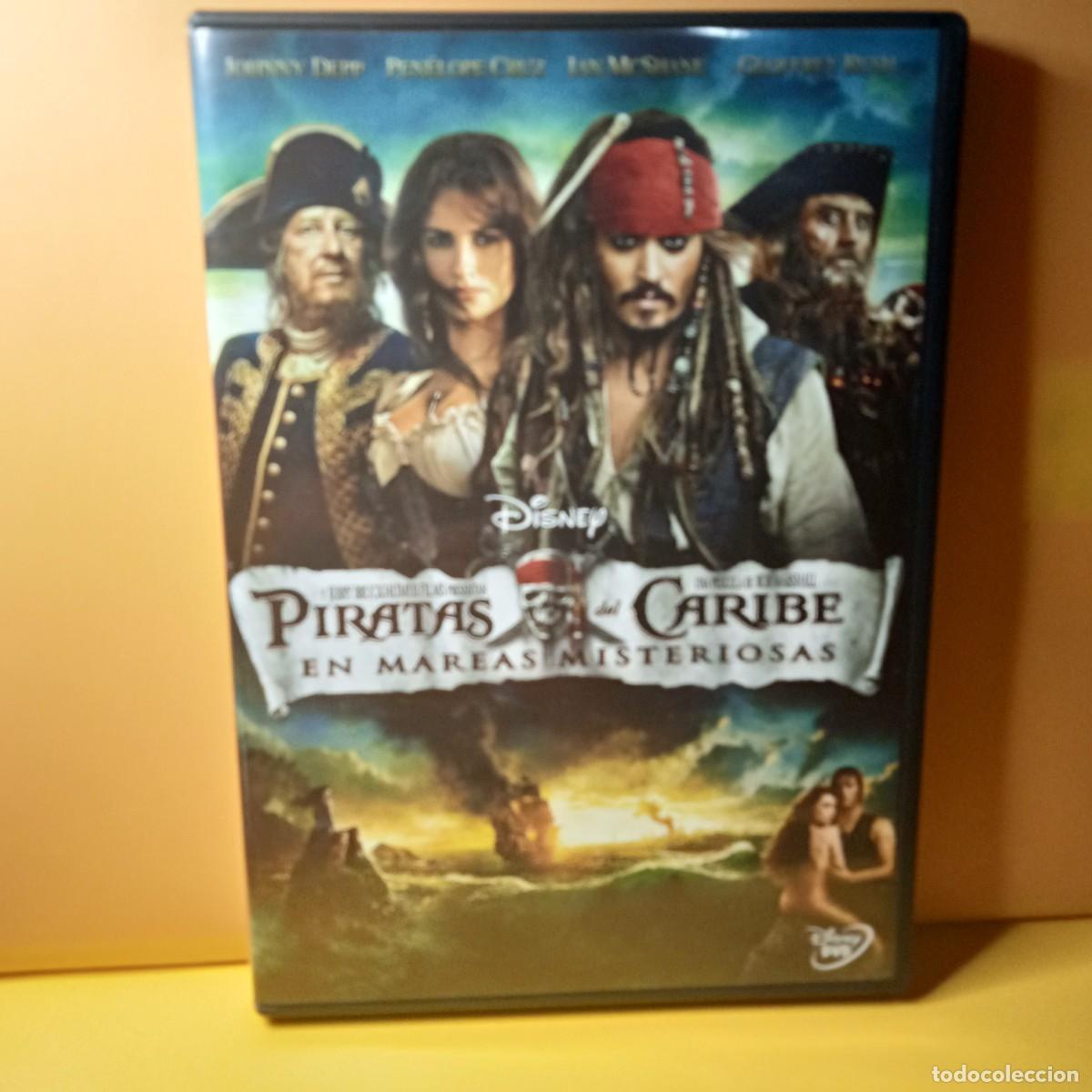 Cine: DVD - PIRATAS DEL CARIBE EN MAREAS MISTERIOSAS (FANTAS&Iacute;A &Eacute;PICA)