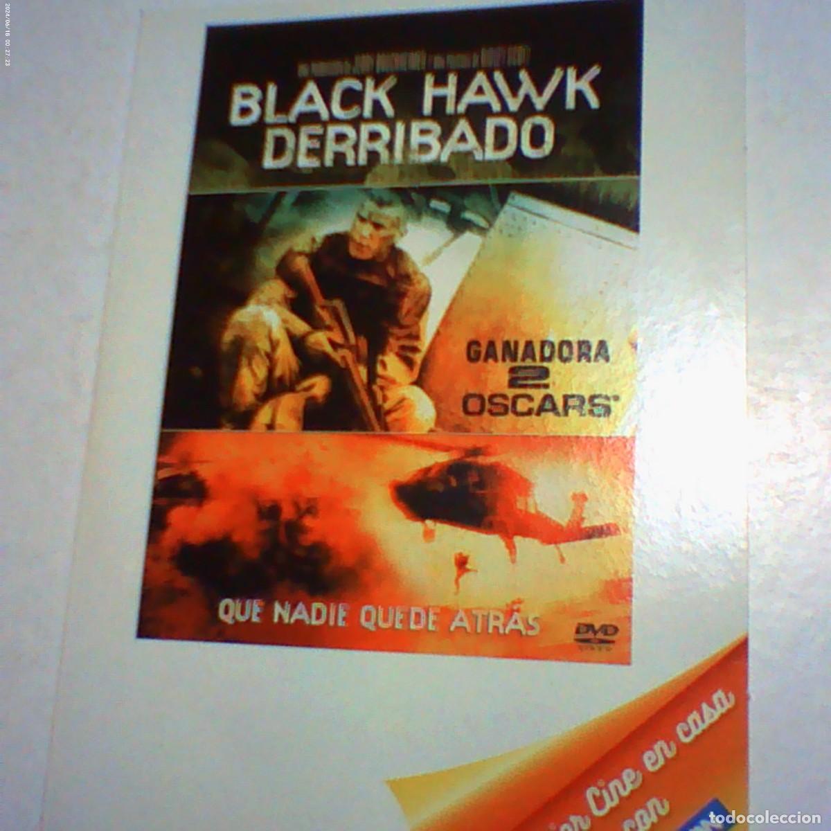Kino: dvd black hawk derribado. 138 min caja cart&oacute;n (seminueva)