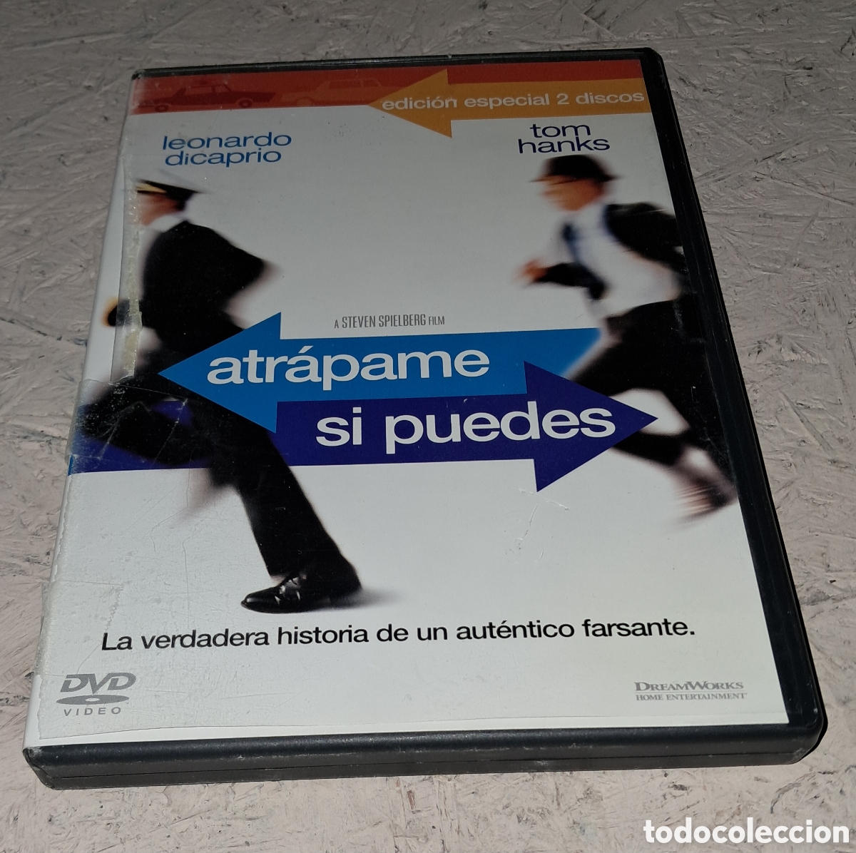 Cinema: DVD ATRAPAME SI PUEDES, LEONARDO DI CAPRIO TOM HANSK 2 DISCOS