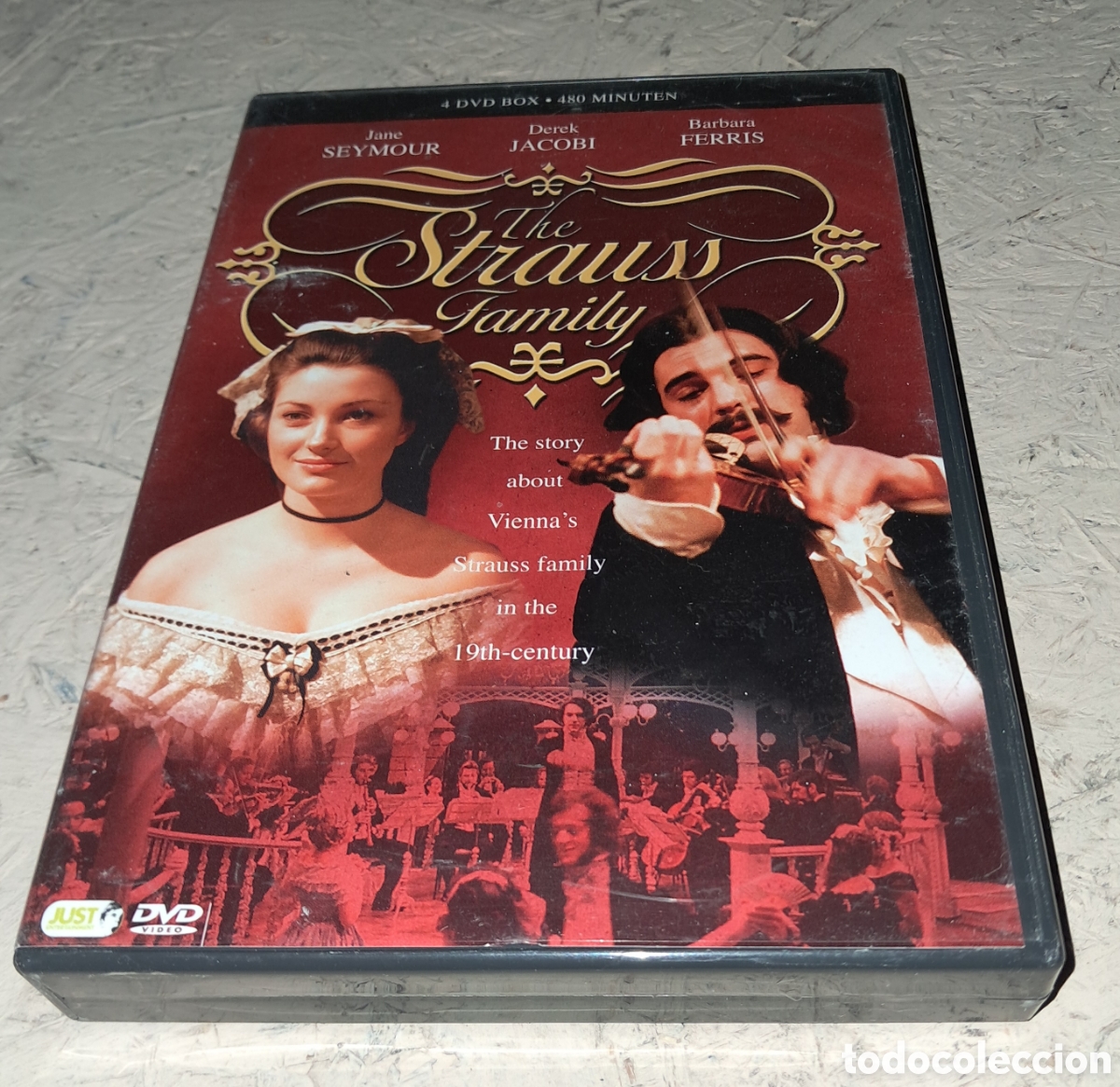 Cinema: PACK DVD'S SERIE COMPLETA THE STRAUSS FAMILY, 4 DISCOS