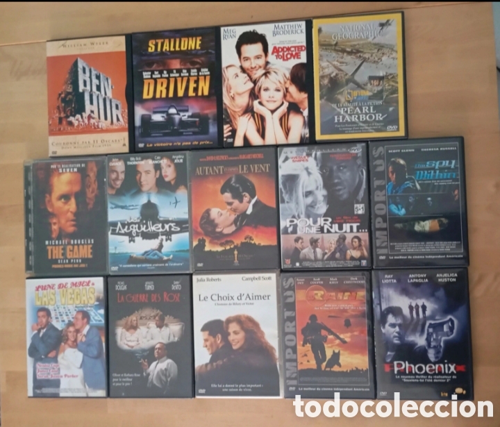 Cine: 14 Films en fran&ccedil;ais DVD Pel&iacute;culas en Franc&eacute;s
