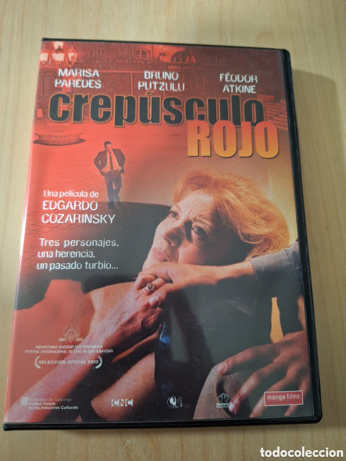 Cine: RD25 crepusculo rojo DVD SEGUNDAMANO