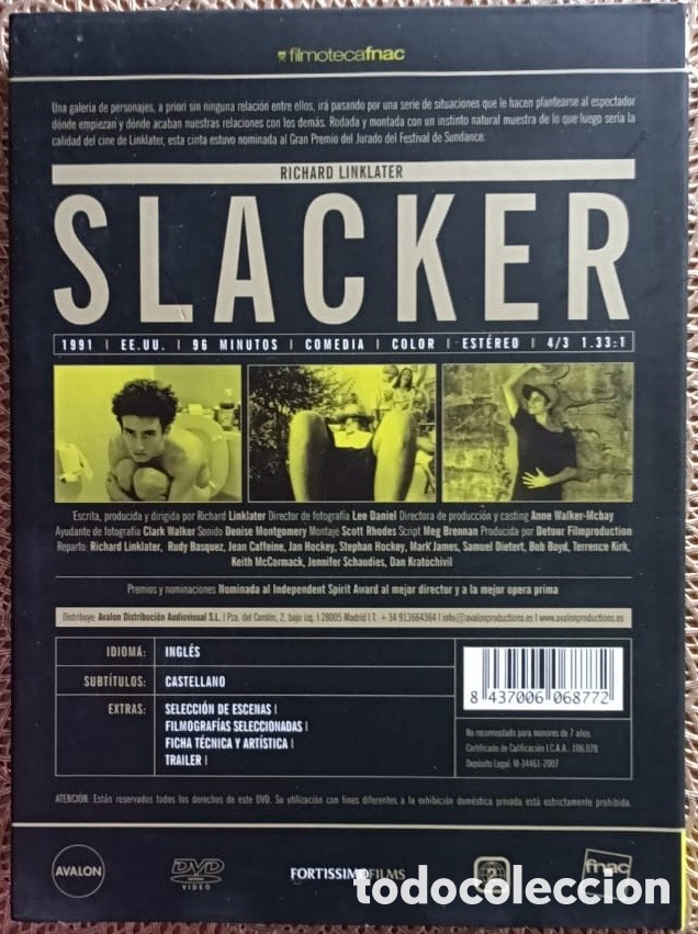 Cine: SLACKER ( Richard Linklatet,1990) - Foto 2