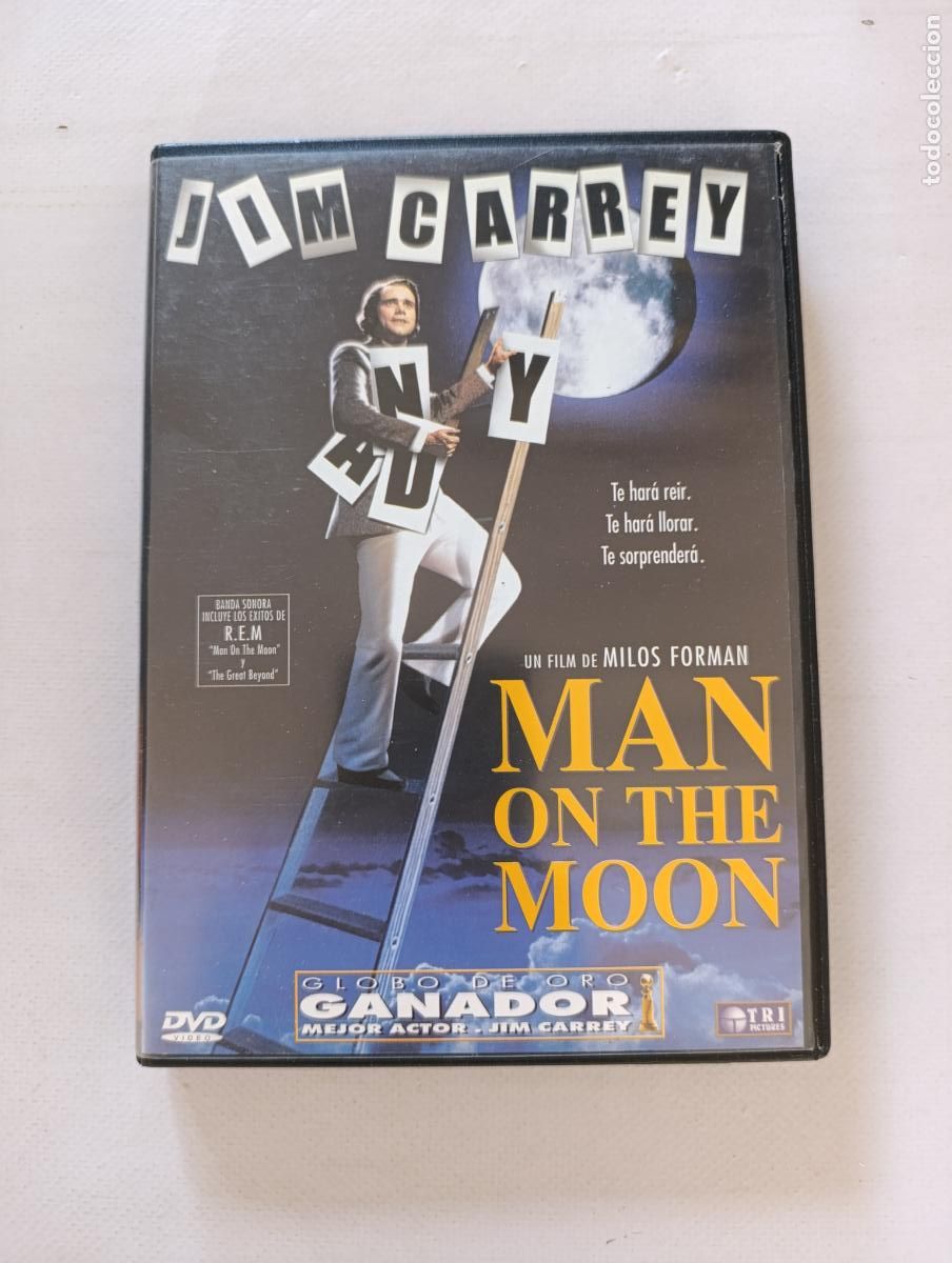 Cinema: DVD MAN ON THE MOON - JIM CARREY (5Q)