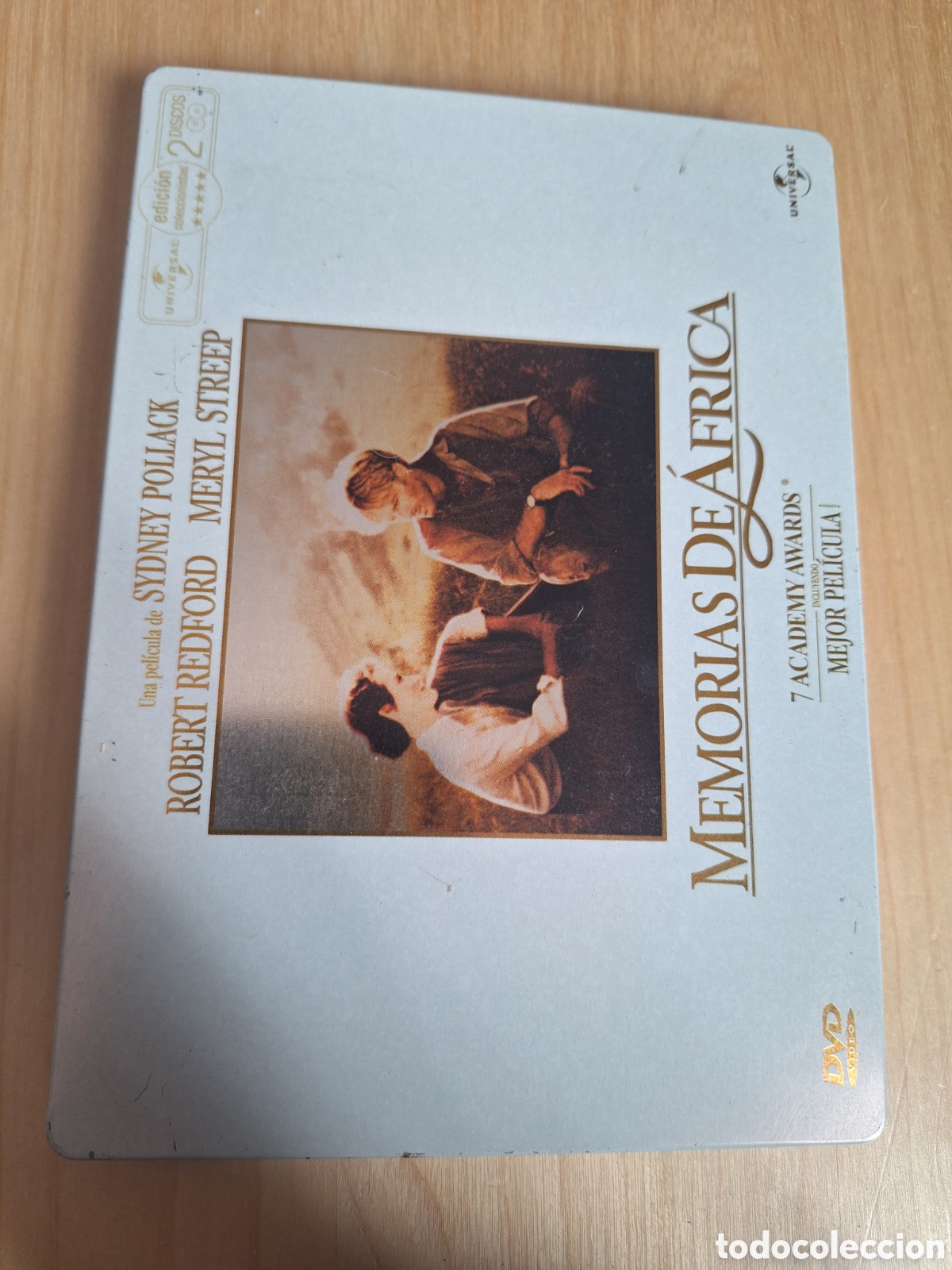 Cine: RD46 memorias de africa edici&oacute;n steelbook DVD SEGUNDAMANO