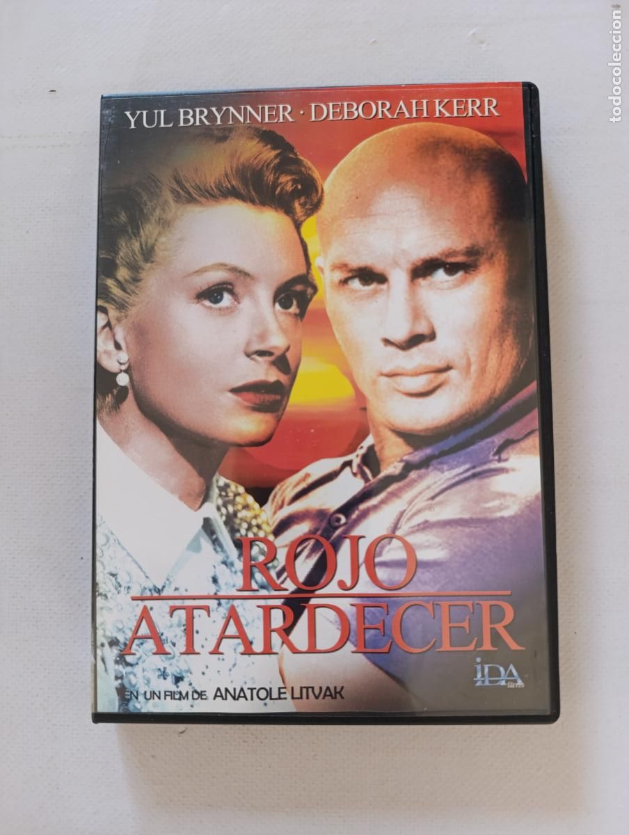 Cinema: DVD ROJO ATARDECER - YUL BRYNNER, DEBORAH KERR (5Qw)